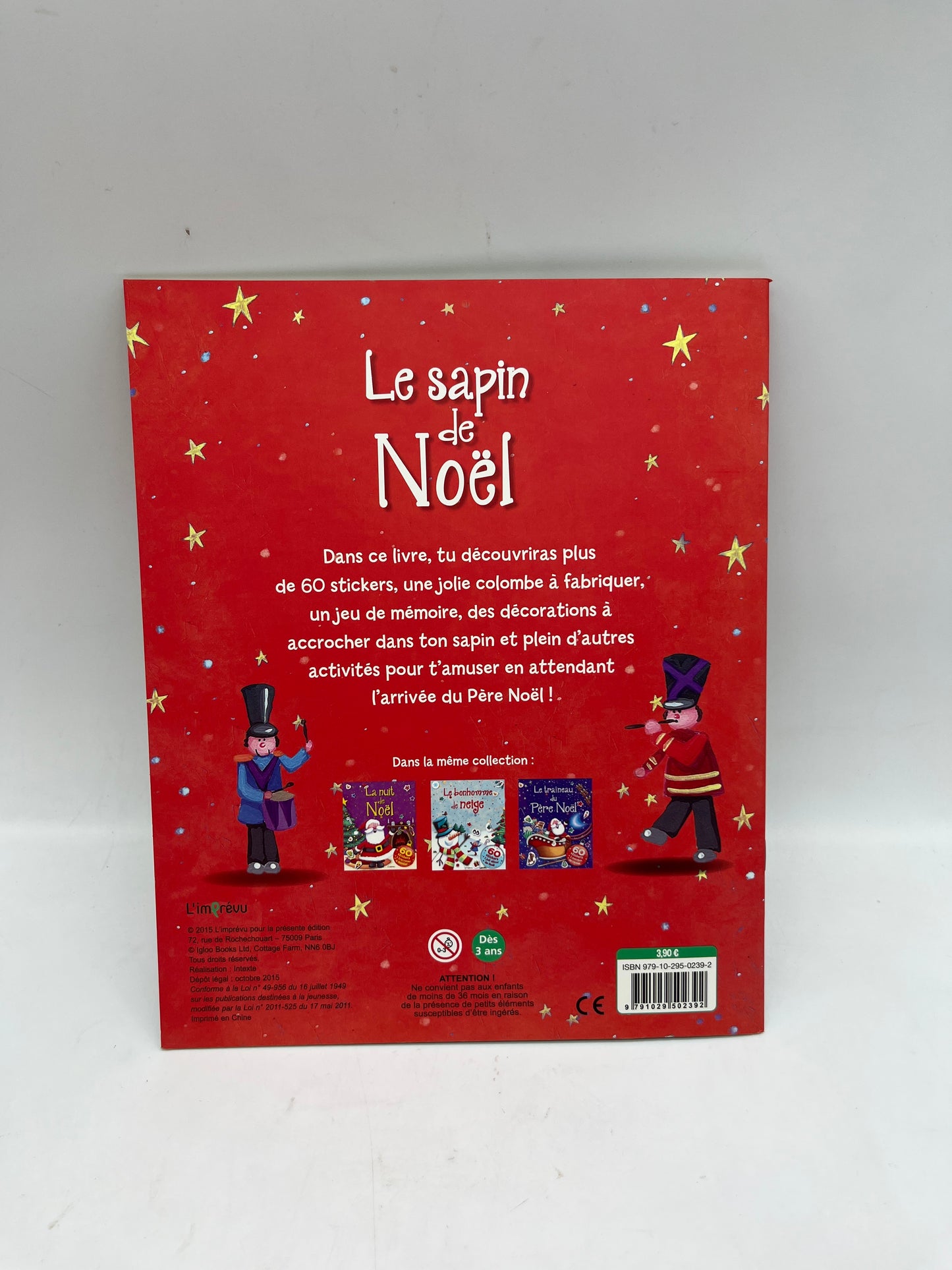 Livre activité magazines Le sapin 🌲 de Noël avec activités stickers Special Noël