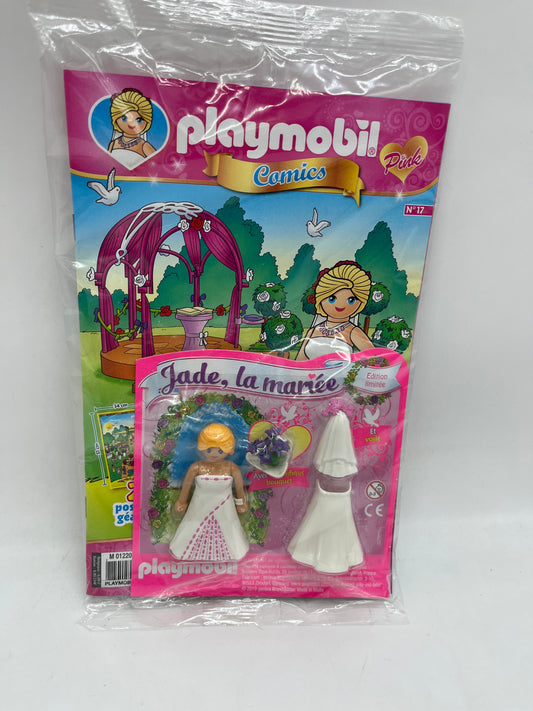 Livre D’activité magazine Playmobil Comics mag aves sa figurine Jade la mariée jamais ouvert Neuf