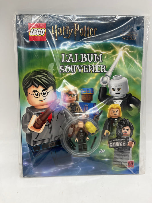 livre d’activité Magazine Lego Harry Potter l’ai un souvenir avec sa mini figure Neuf !