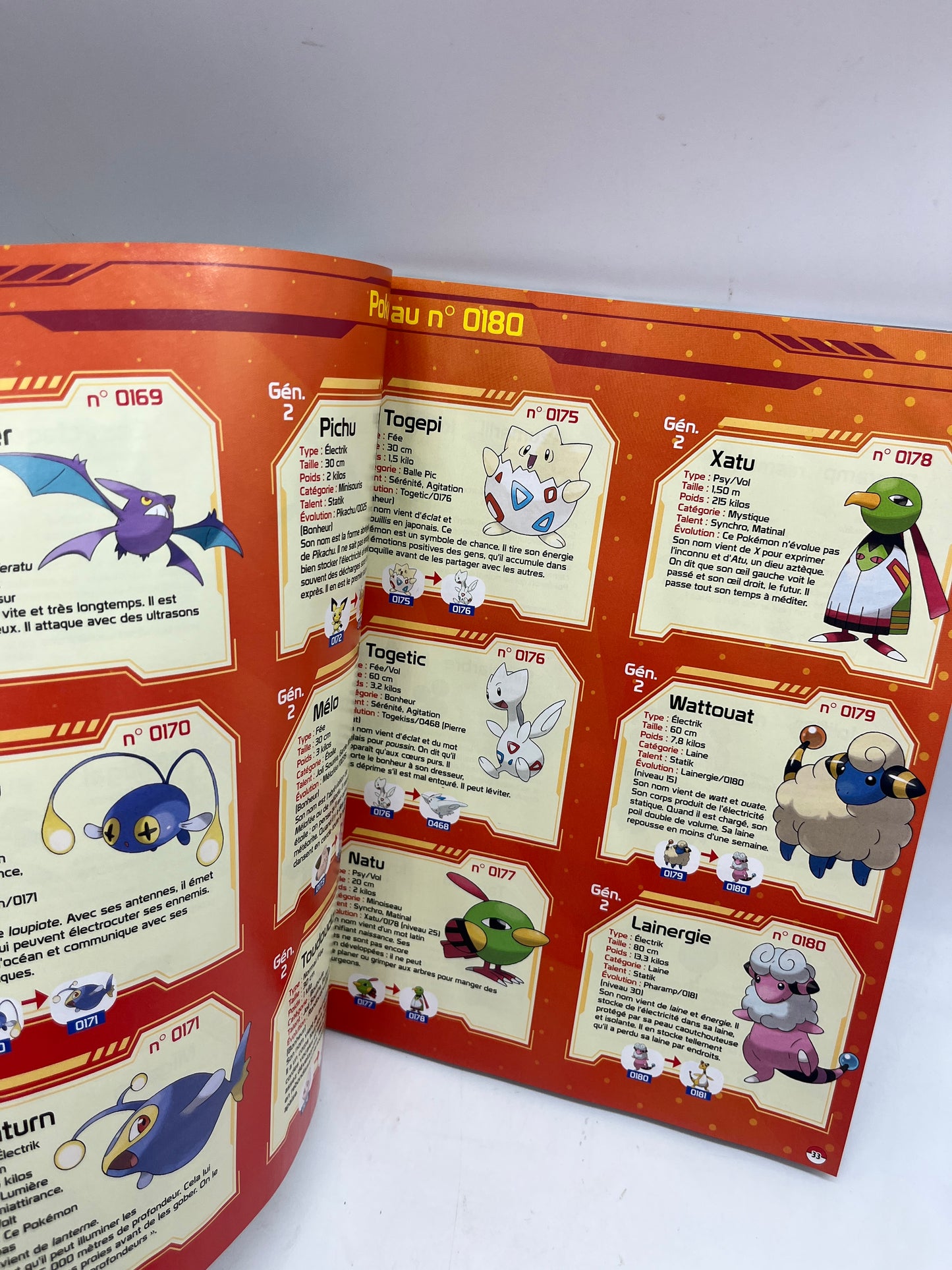 Livre d’activité Magazine Le Guide dès Pokémon + de 850 Pokemons neuf