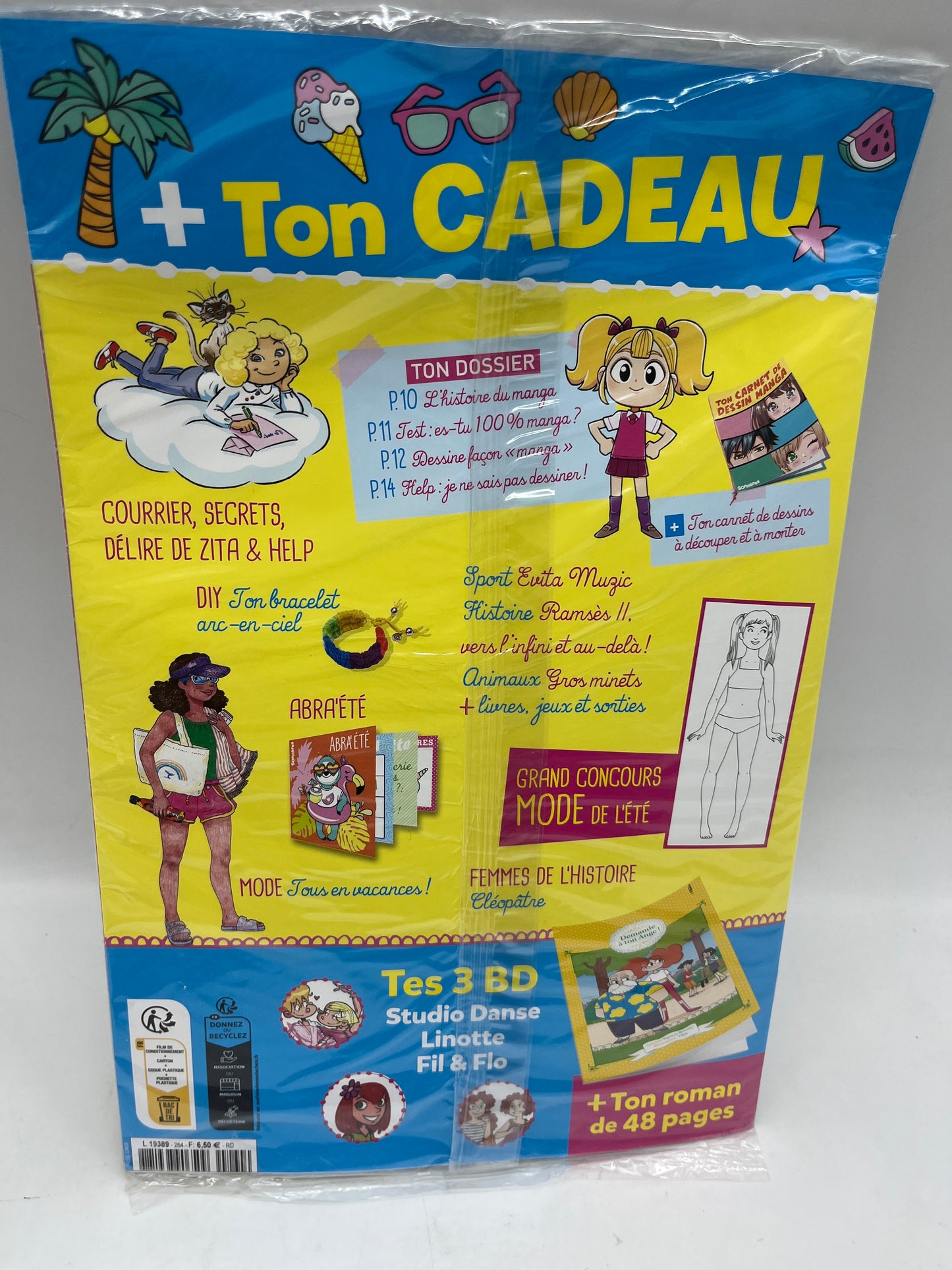 Livre d’activité Magazine les sorcières avec son tee shirt en cadeau  Neuf