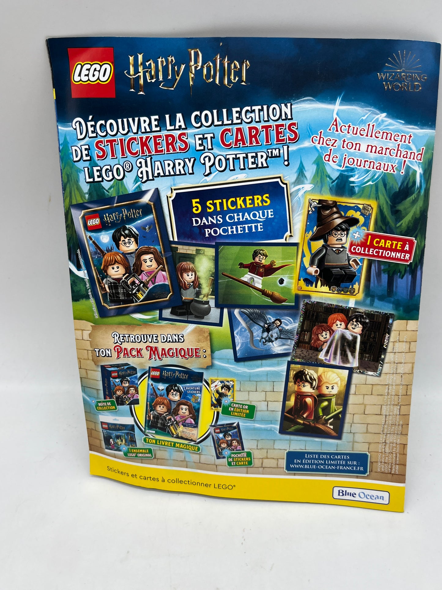 livre d’activité Magazine Lego Batman avec sa minifigure Batman et son jet trop cool  Neuf !