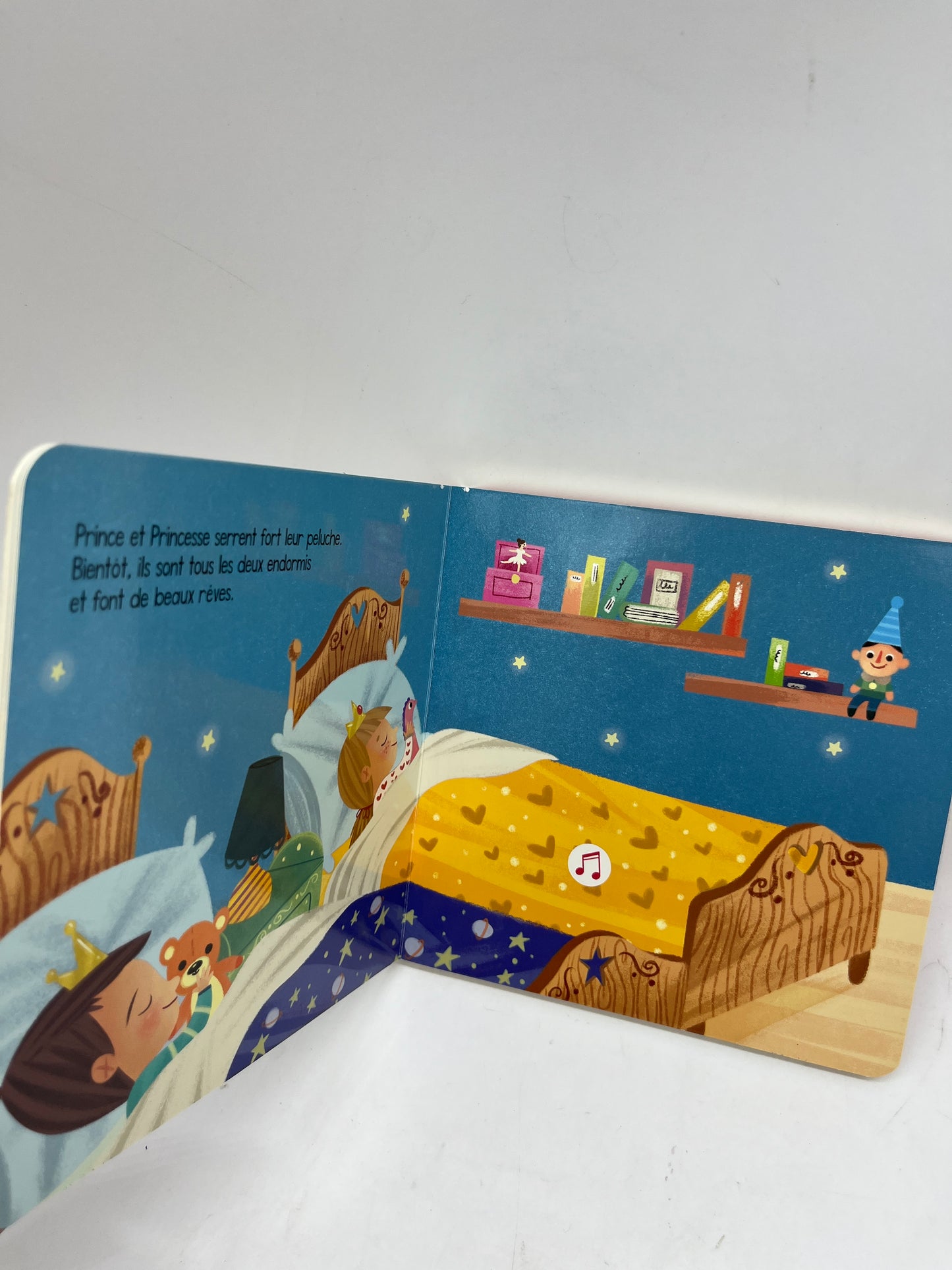 Livre Sonore Mon petit livre sonore Prince et princesse thème Bonne nuit ! Neuf édition Tam tam Jeunesse