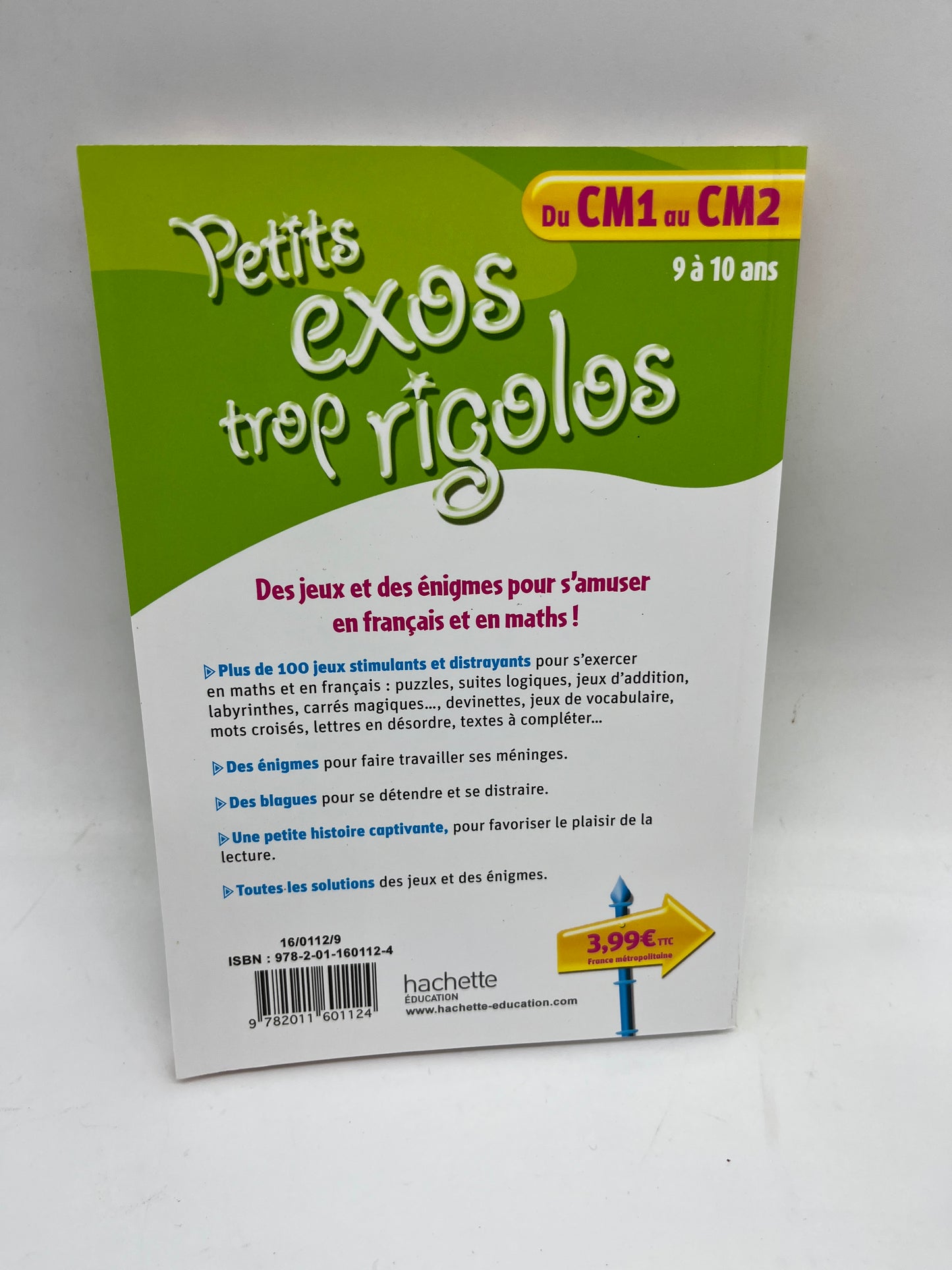 livre exercices d’activité Petits exos trop rigolo du cl1 au cm2 9 à 10 ans  Neuf Methode Boscher Neuf