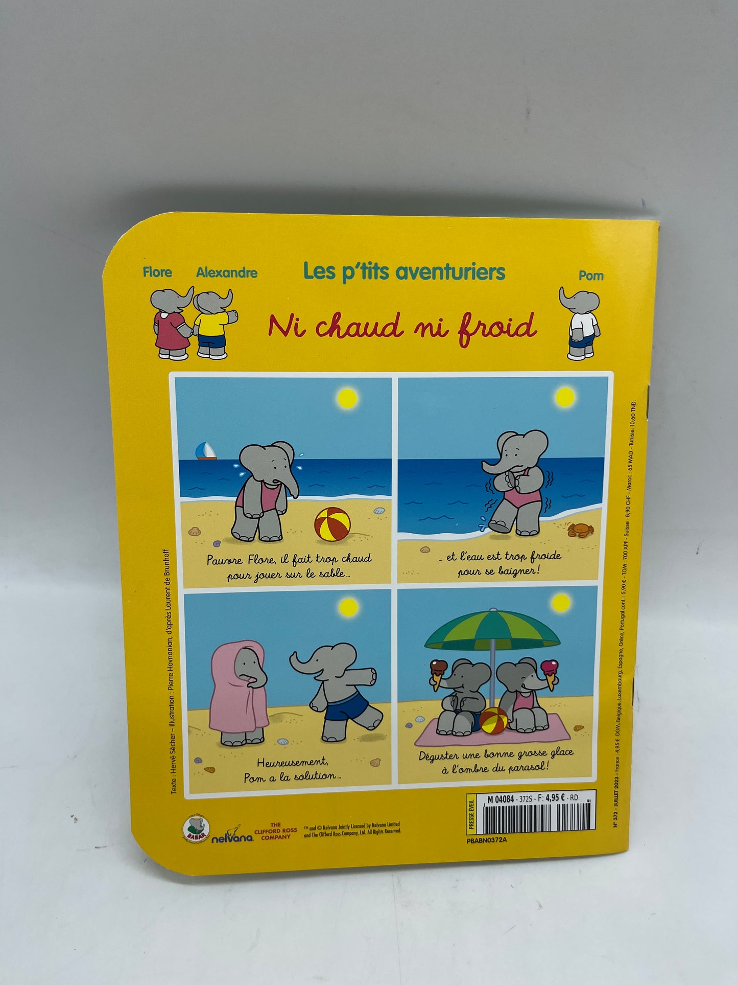 Livre d’activité magazine Babar spécial coloriage jeux d’été gommettes avec ses crayons de couleurs activités histoires neuf !