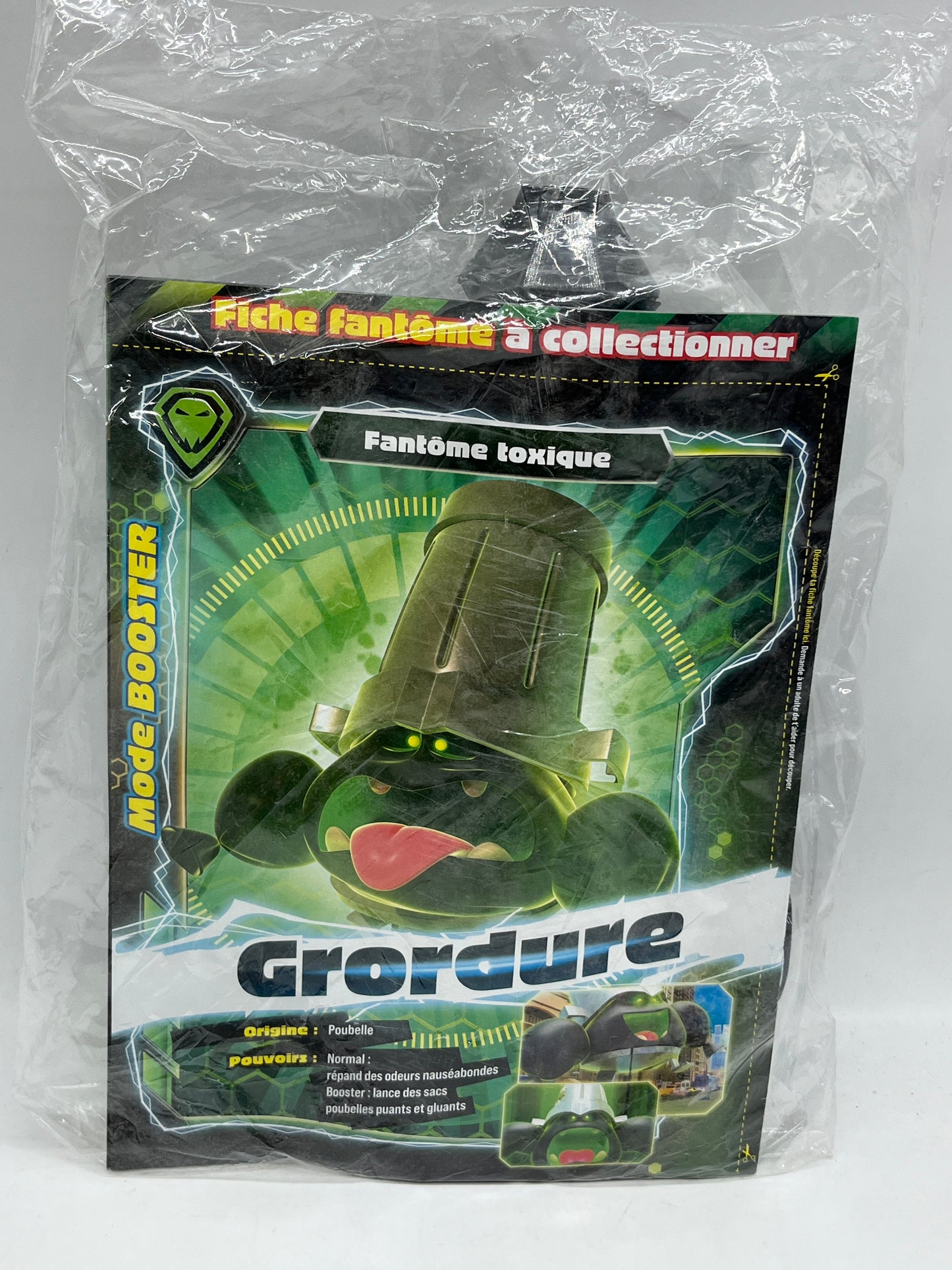 livre d’activité Magazine Ghostforce Alien avec son pistolet Neuf !