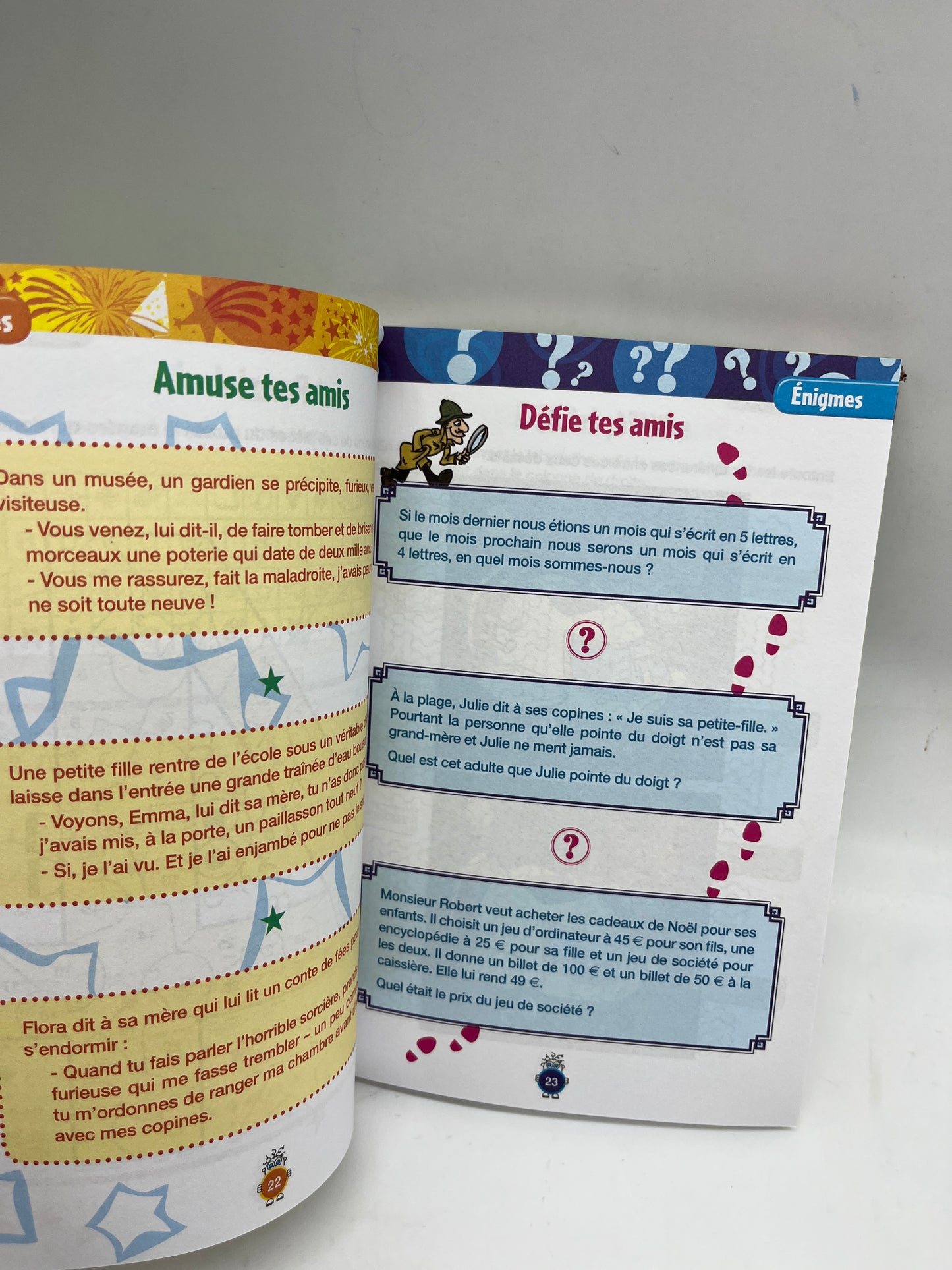 livre exercices d’activité Petits exos trop rigolo du cl1 au cm2 9 à 10 ans  Neuf Methode Boscher Neuf
