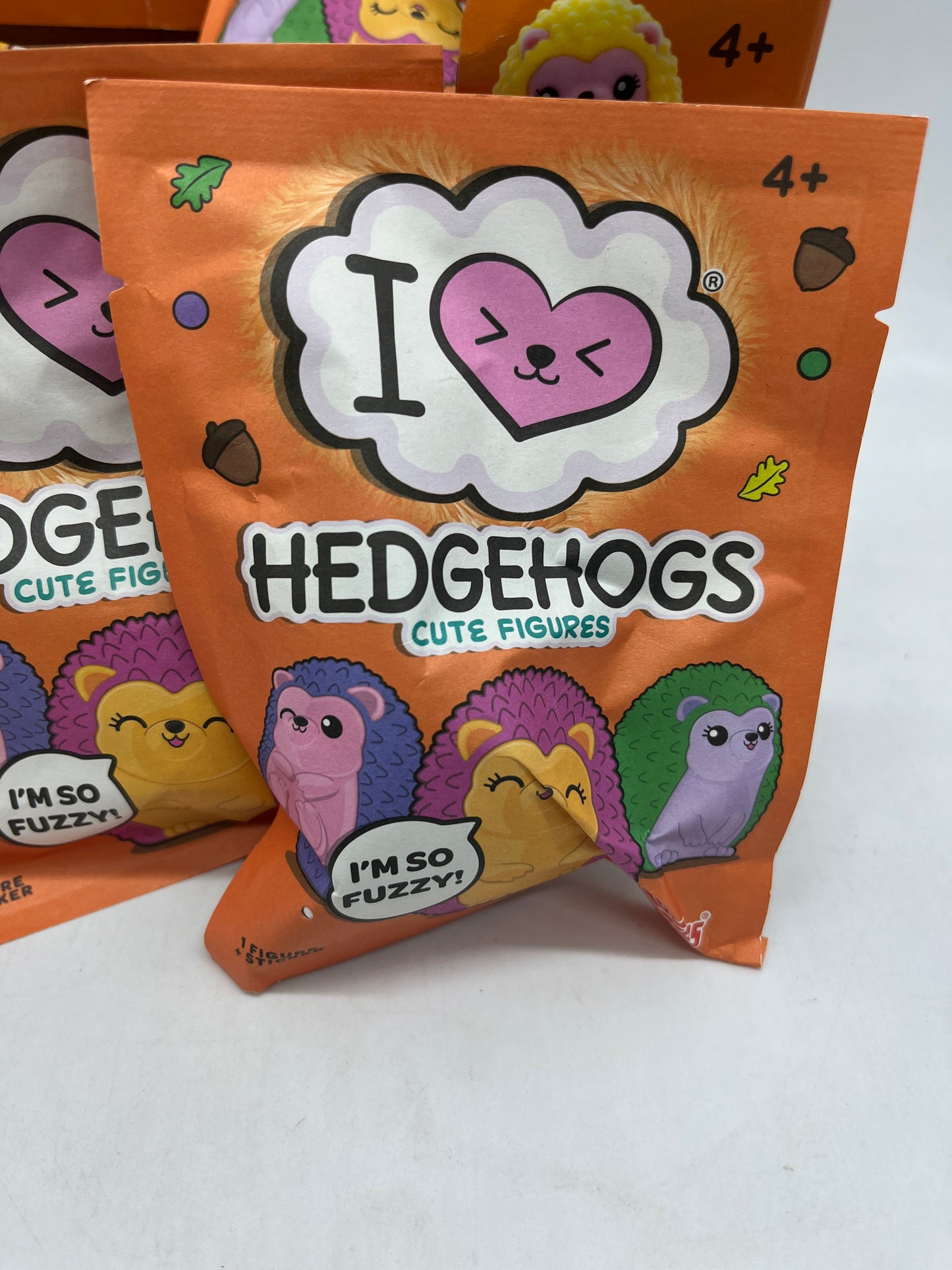 Lot de 3 Figurines I love Hedgehogs