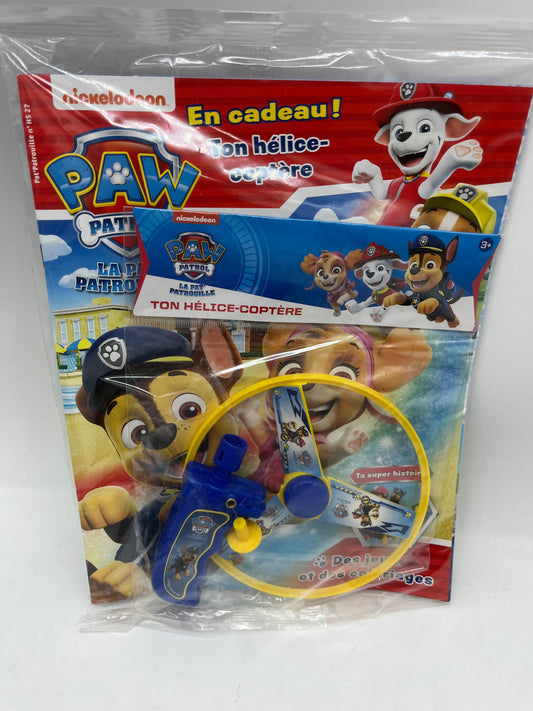Livre d’activité magazines  disney Pat Patrouille avec son Helice coptère Neuf sous blister