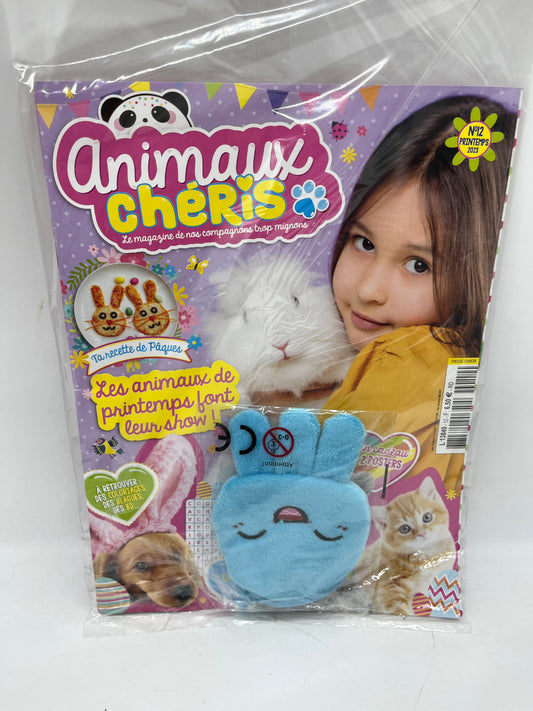 Livre d’activité Magazine Animaux cheri avec son petit porte monnaie pieuvre Neuf !