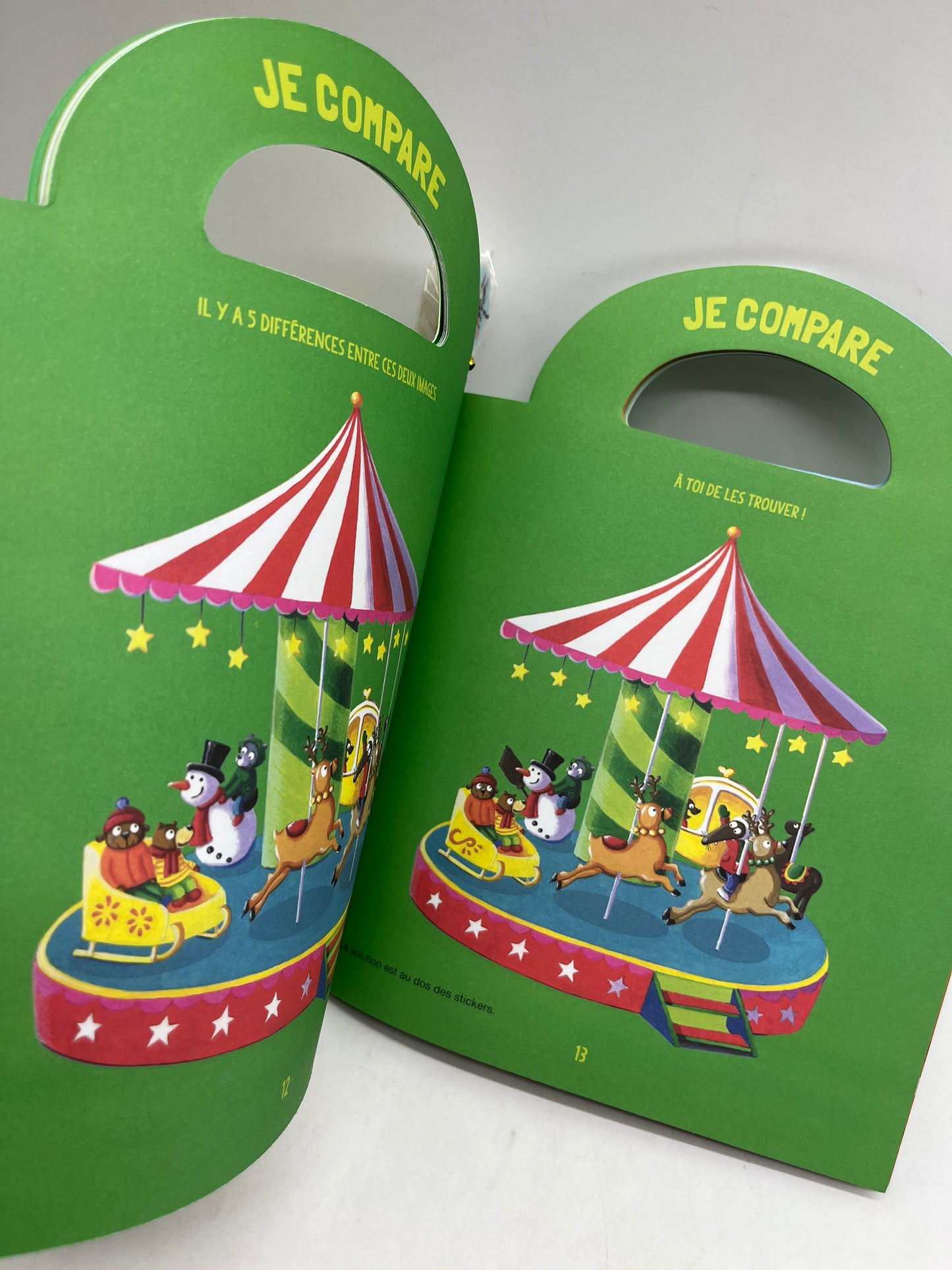 Livre d’activité Magazine Ma valise à jeux spécial P’tit Loup Noël avec son crayon Neuf