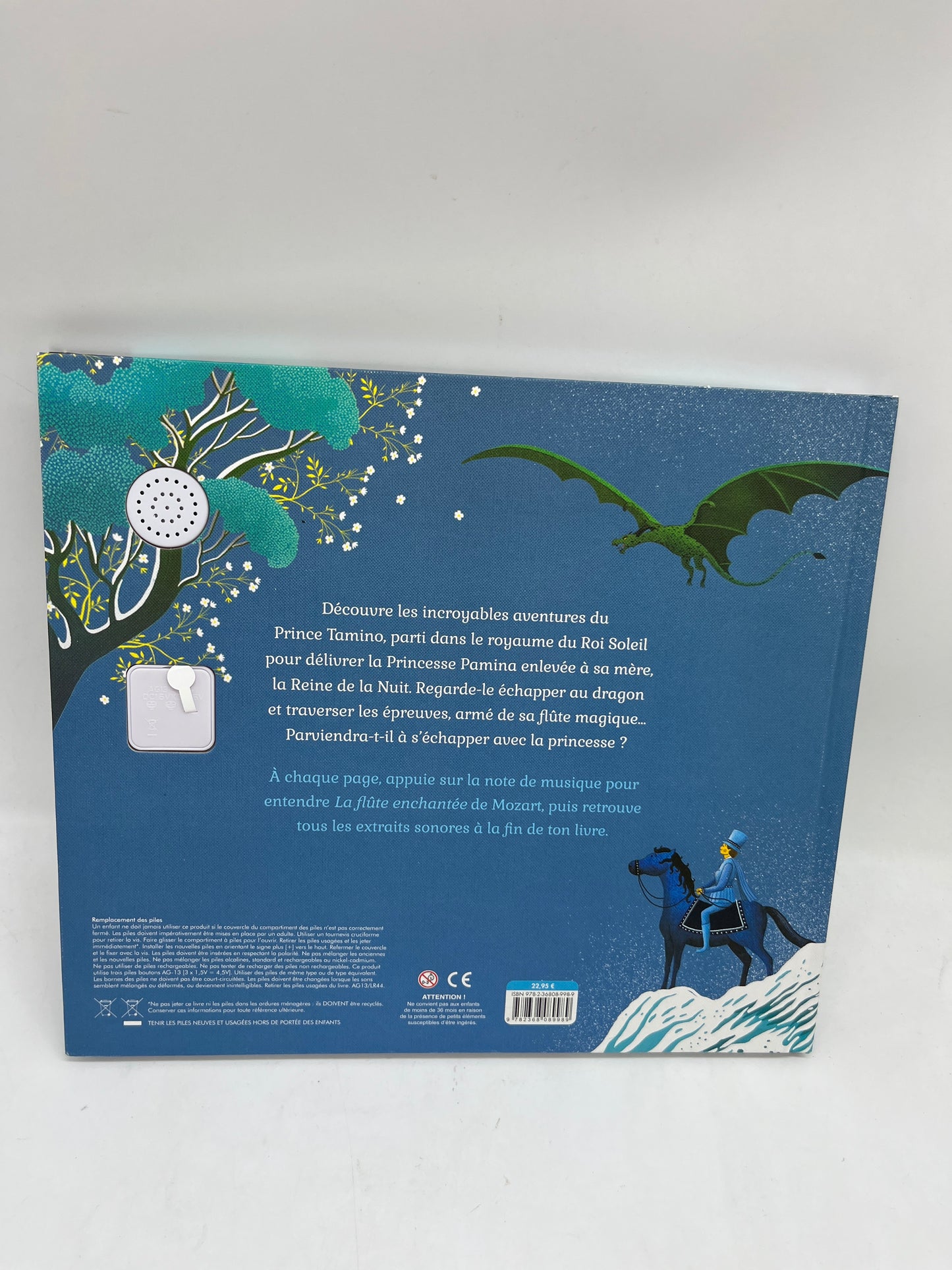 Livre Sonore Musical en avant la flûte enchantée Neuf édition  Kimane Jeunesse