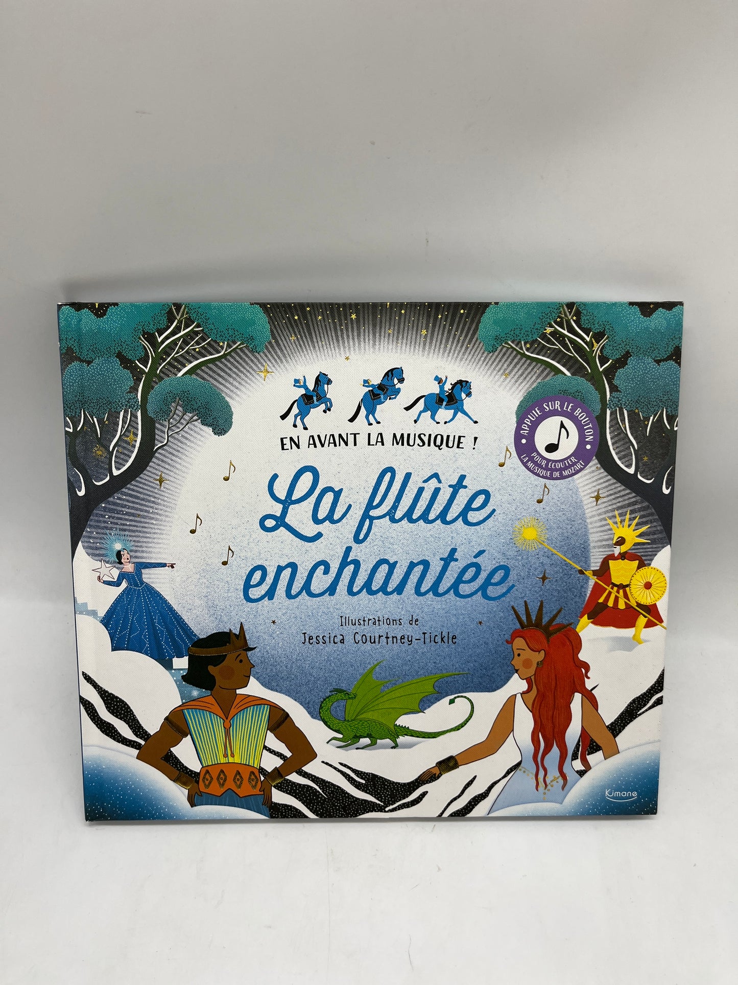 Livre Sonore Musical en avant la flûte enchantée Neuf édition  Kimane Jeunesse
