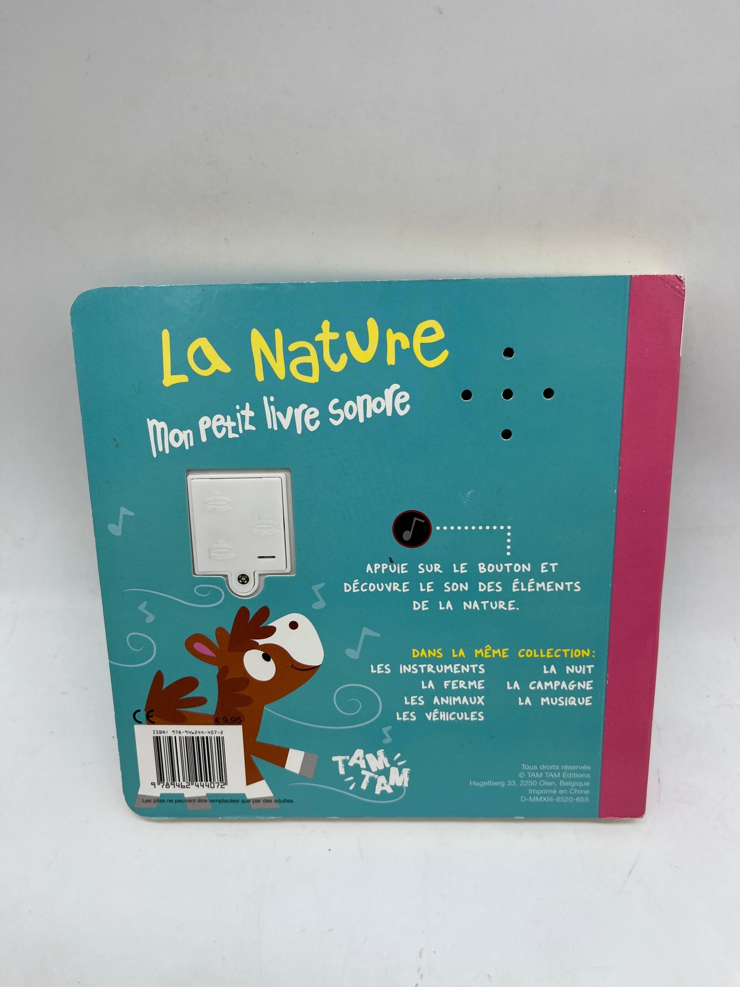 Livre Sonore Mon petit livre sonore thème la nature! Neuf édition Tam tam Jeunesse