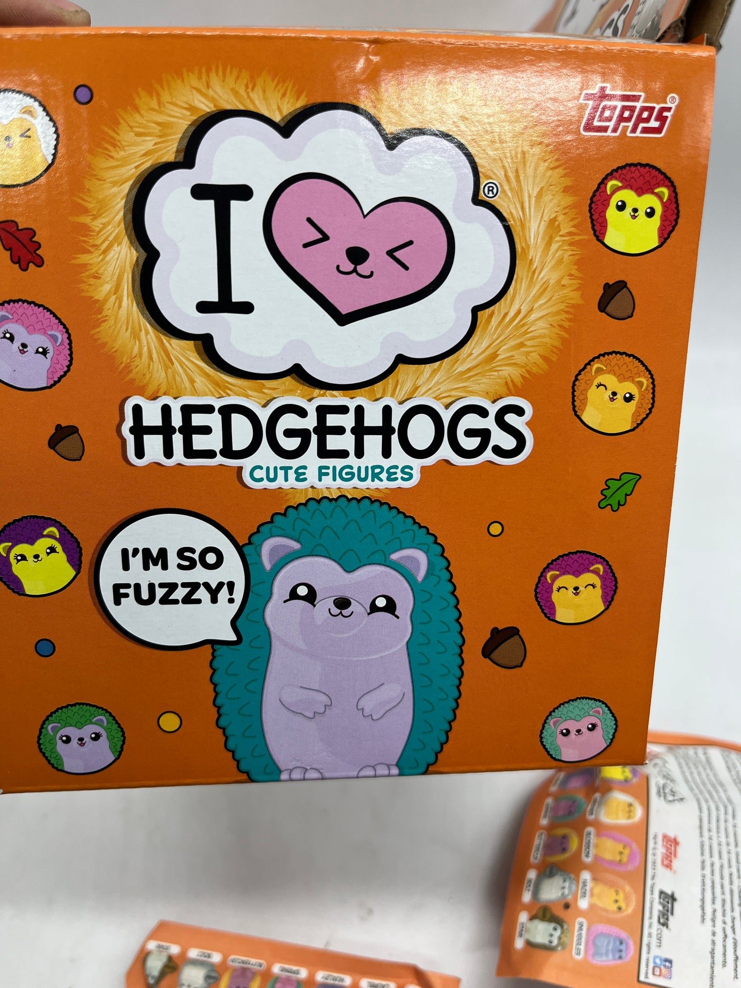 Lot de 3 Figurines I love Hedgehogs