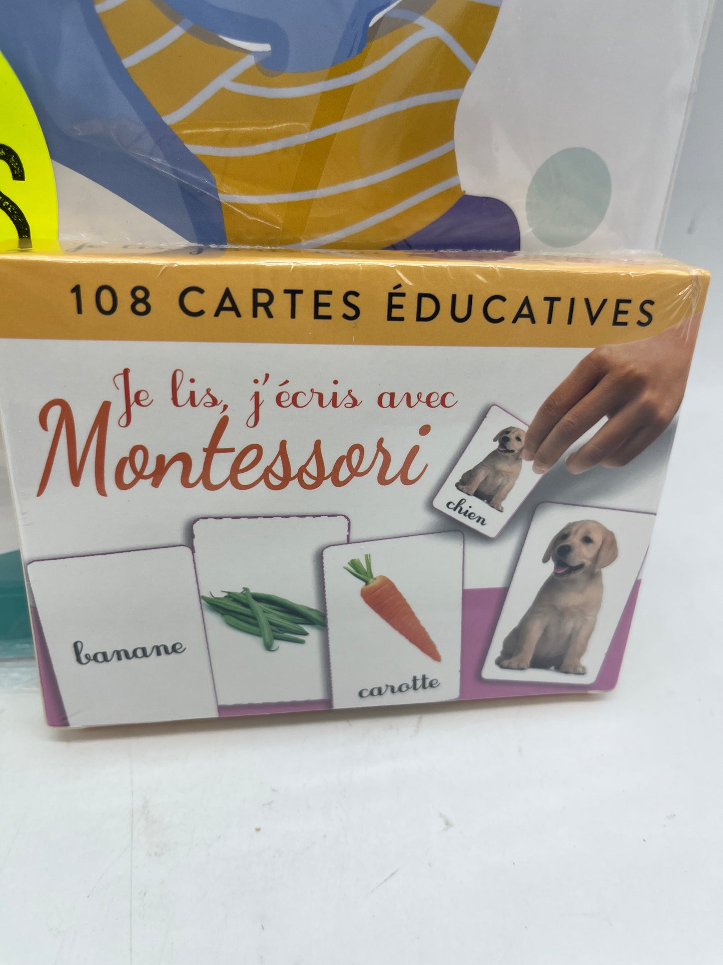 Magazine livre d’activité 35 activités à faire seul Montessori 3à 6 ans avec ces 108 cartes j’écris je lis Neuf ! Format A4