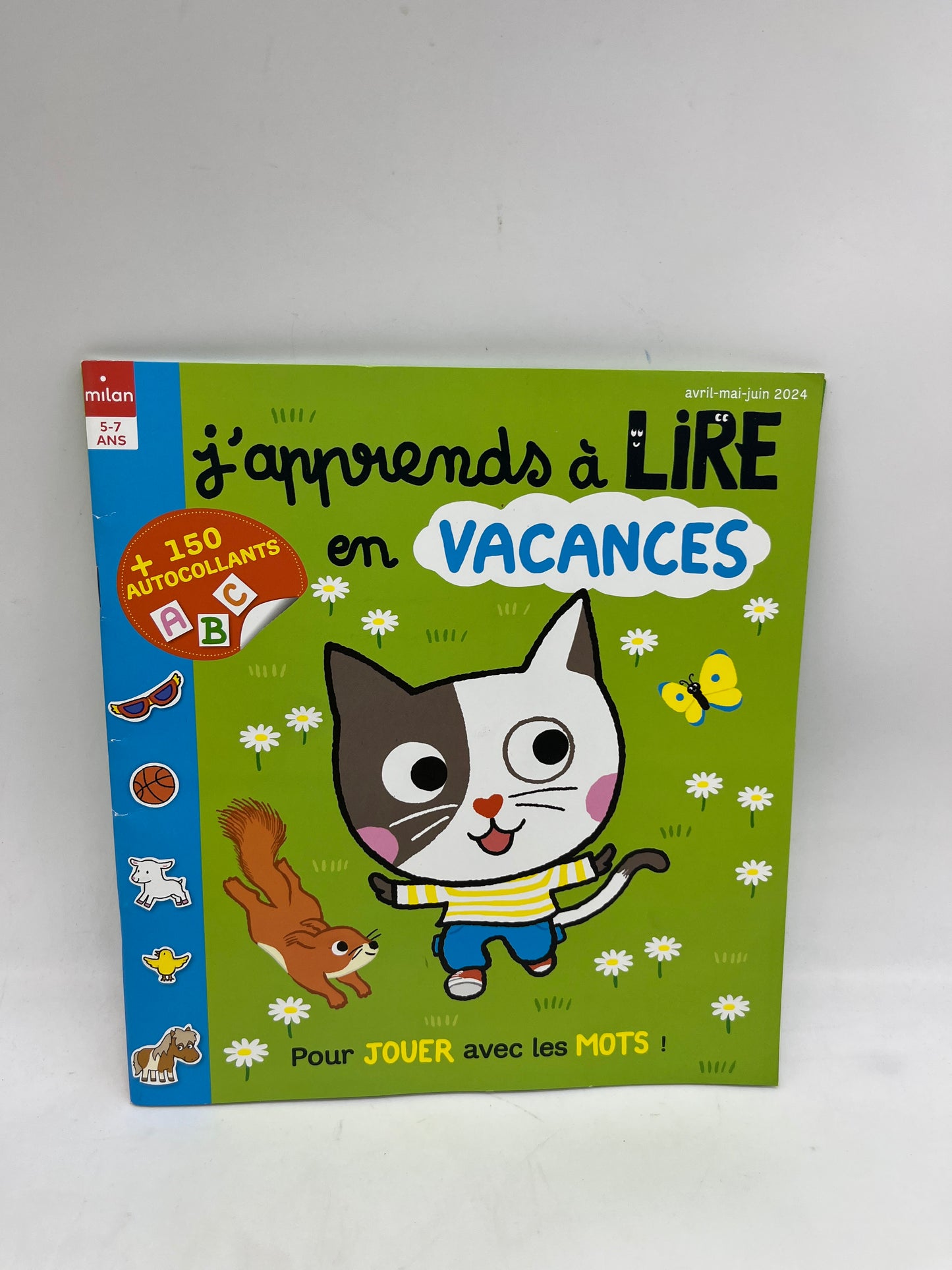 Livre d’activité  j’apprends à lire avec ses 170 stickers neuf Neuf