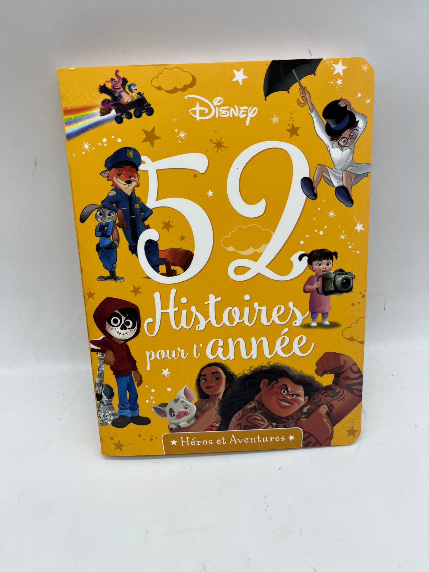 Livre Disney 52 histoires du soir pour l’année avec tes héros préférés Neuf
