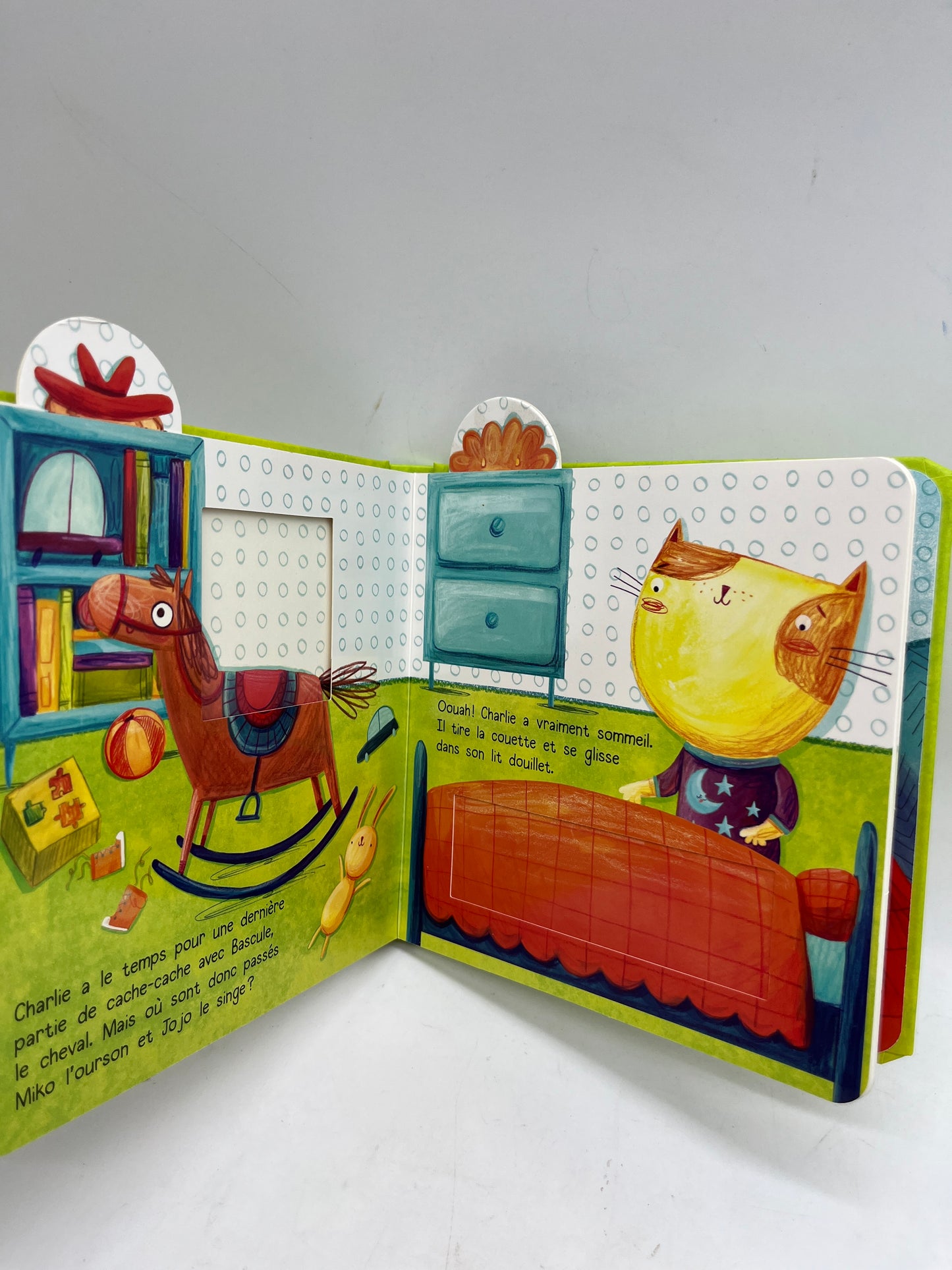 livre animé avec tirette Bonne nuit mon petit modèle au dodo !   Neuf