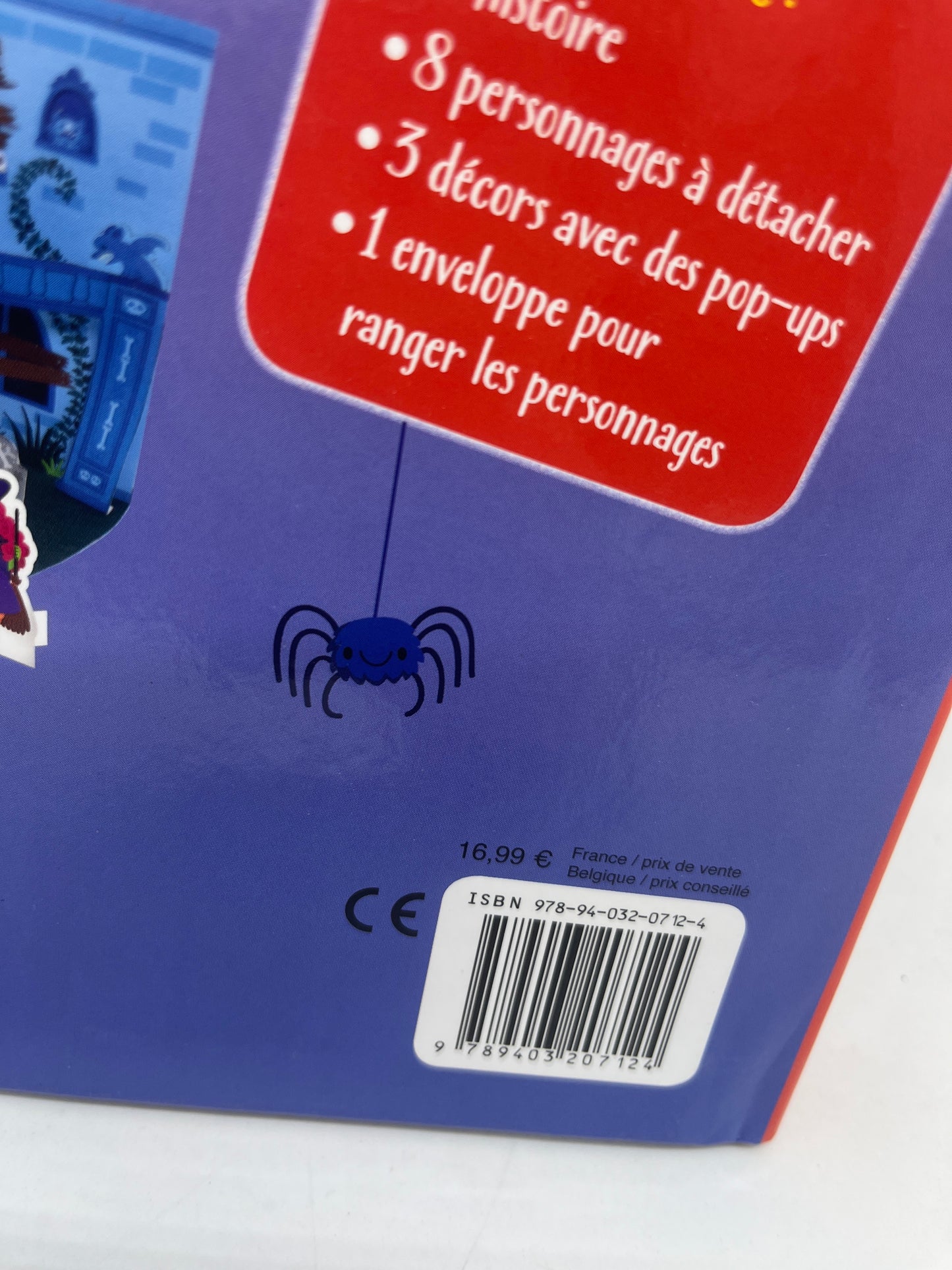 Mon livre Carrousel La maison Hantée Livre Pop UP avec figurine spécial Halloween Neuf