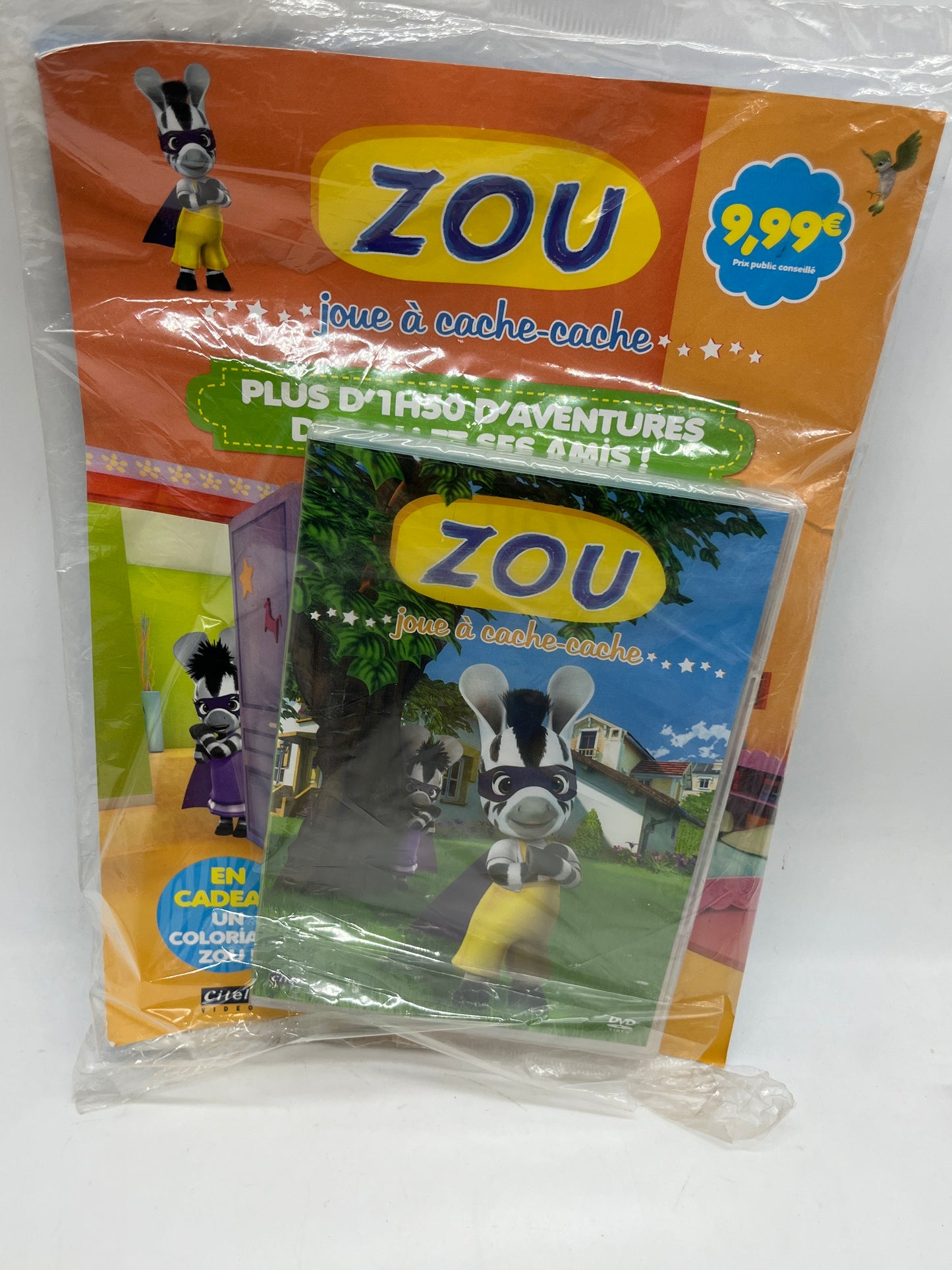 DVD dessin animé ZOU joue à cache-cache Neuf sous blister