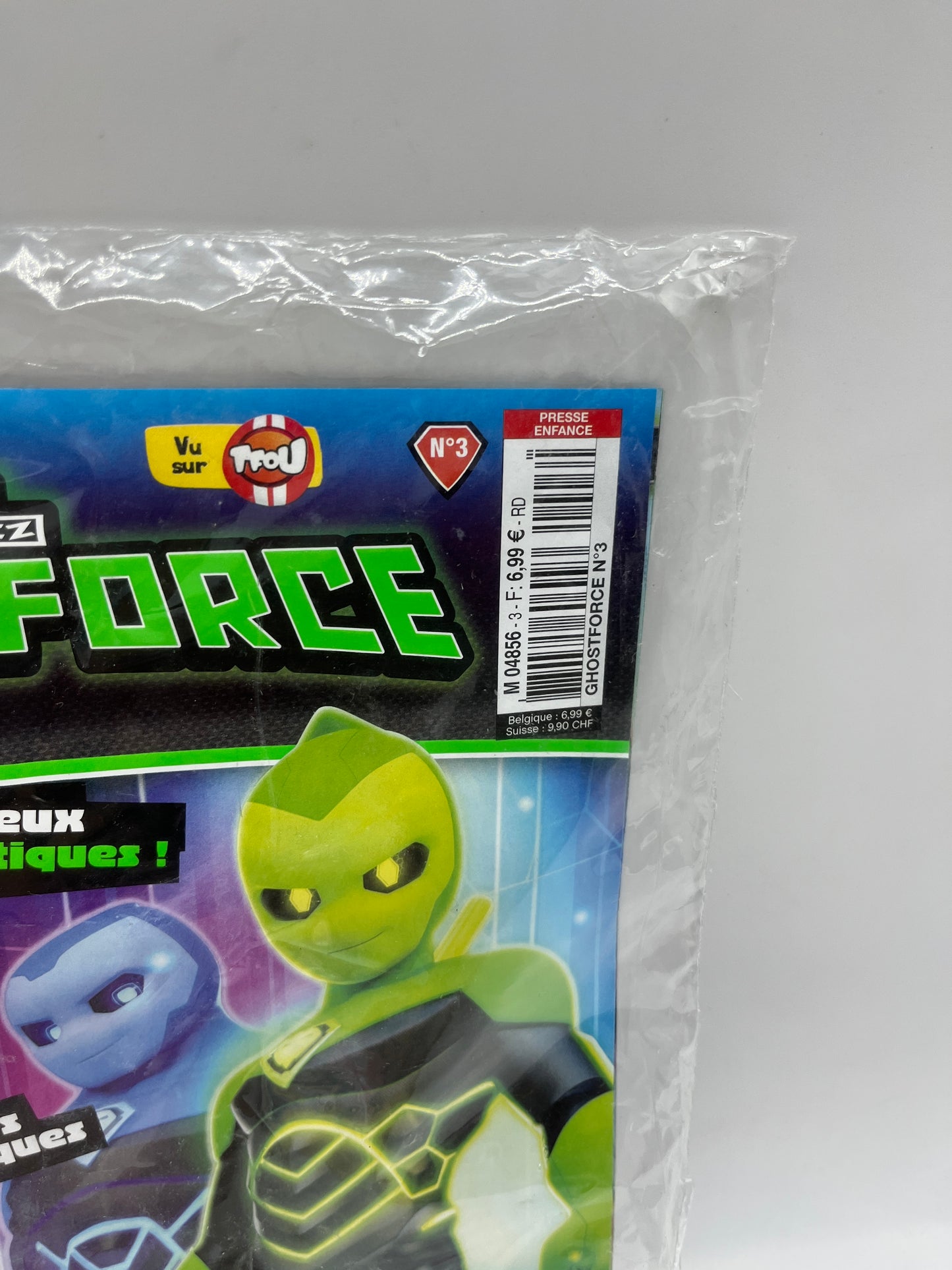 livre d’activité Magazine Ghostforce Alien avec son gamewater jeu d’eau  Neuf !