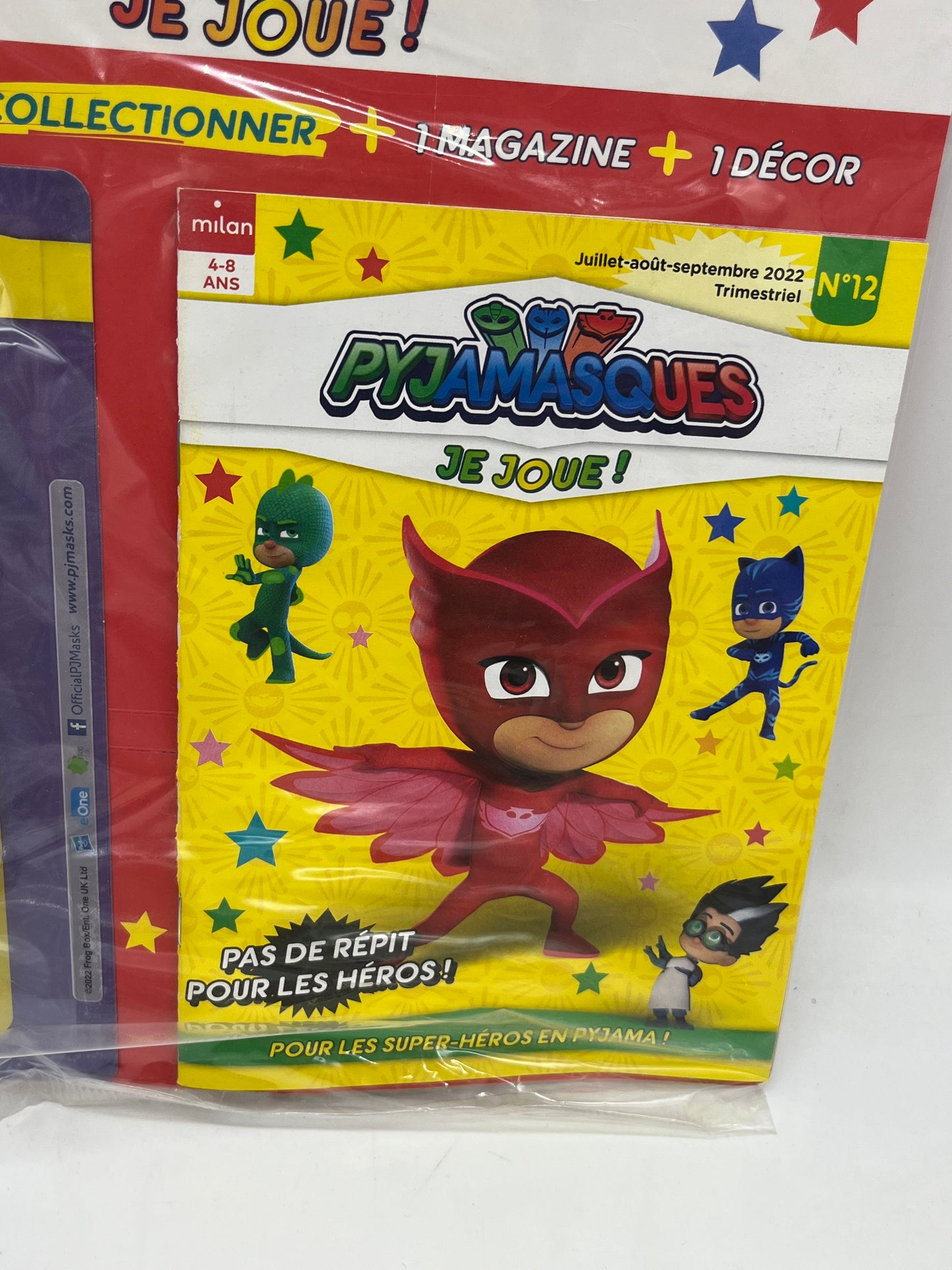Livre d’activité Magazine Pyjamasque Je Joue Numéro 12 neuf sous blister jeux activité !