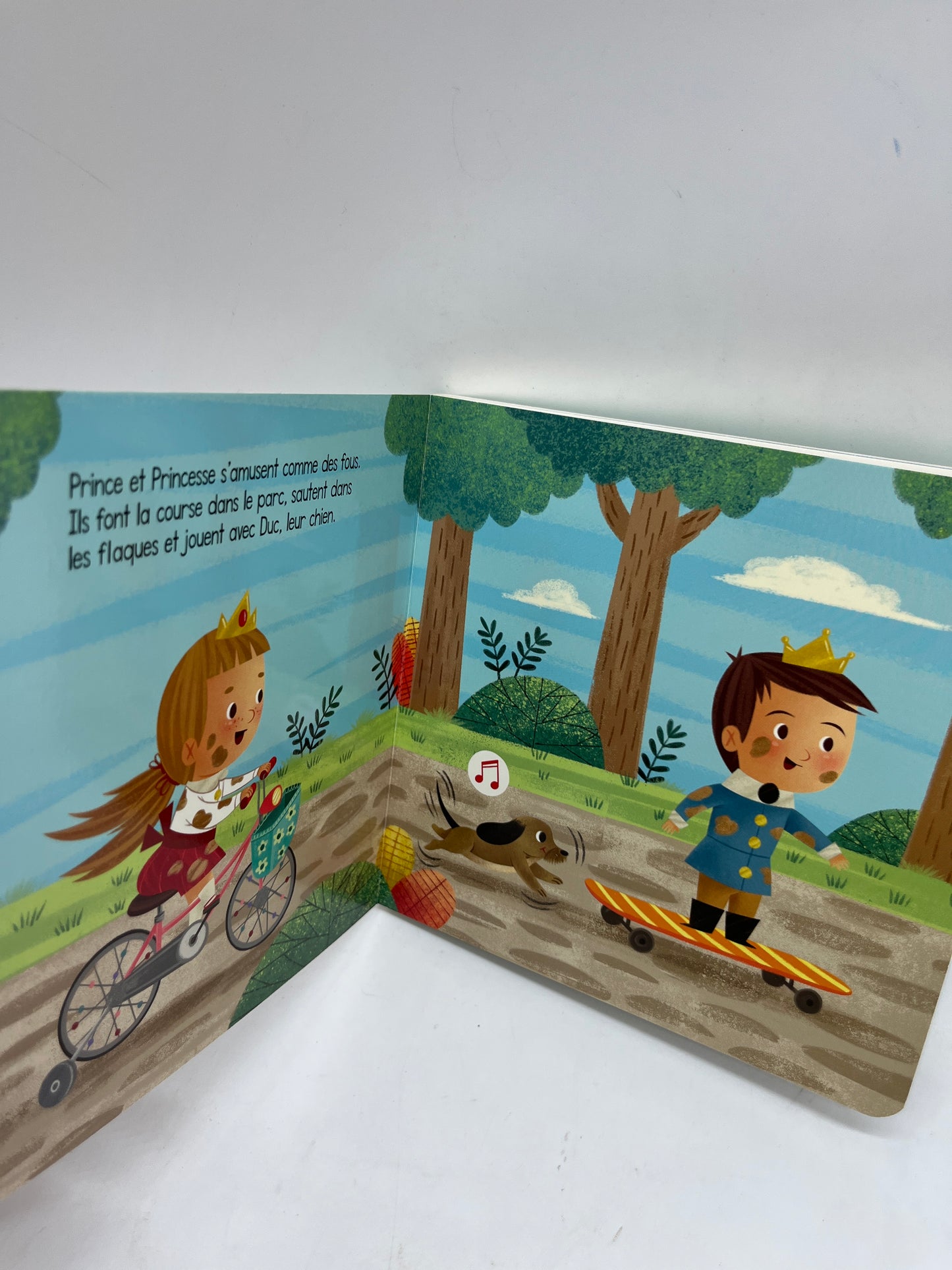Livre Sonore Mon petit livre sonore Prince et princesse thème dans le bain!  Neuf édition Tam tam Jeunesse