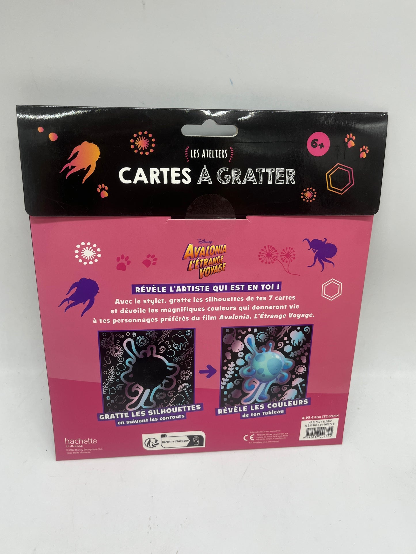 Pack de cartes à gratter Disney thème  Avalonia l’étrange voyage Neuf