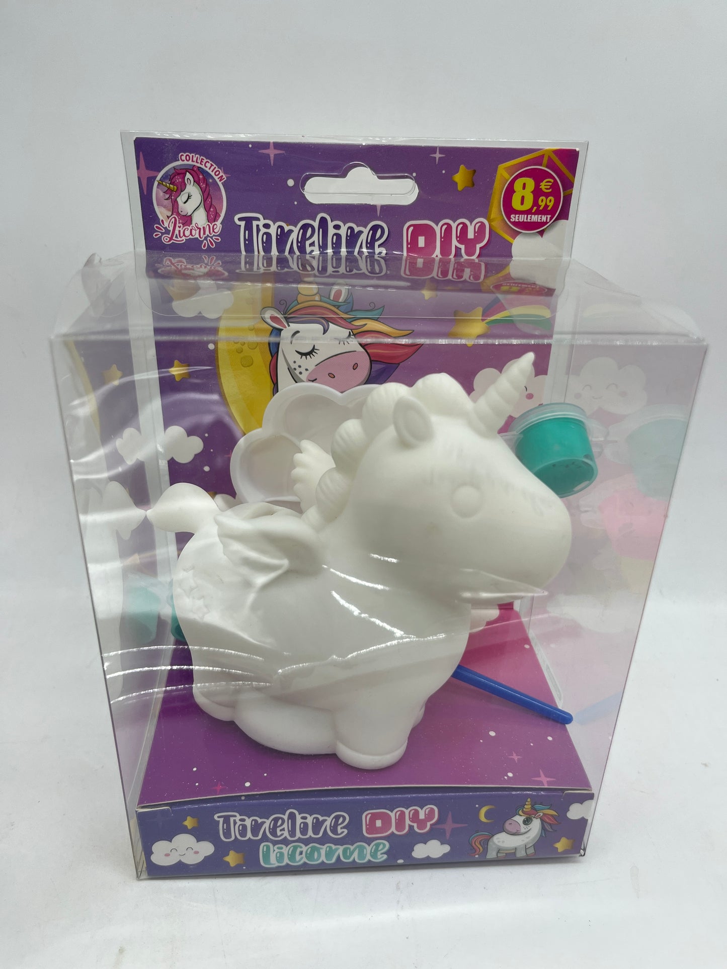 Activité manuelle creative tirelire licorne à peindre 🦄 Neuf