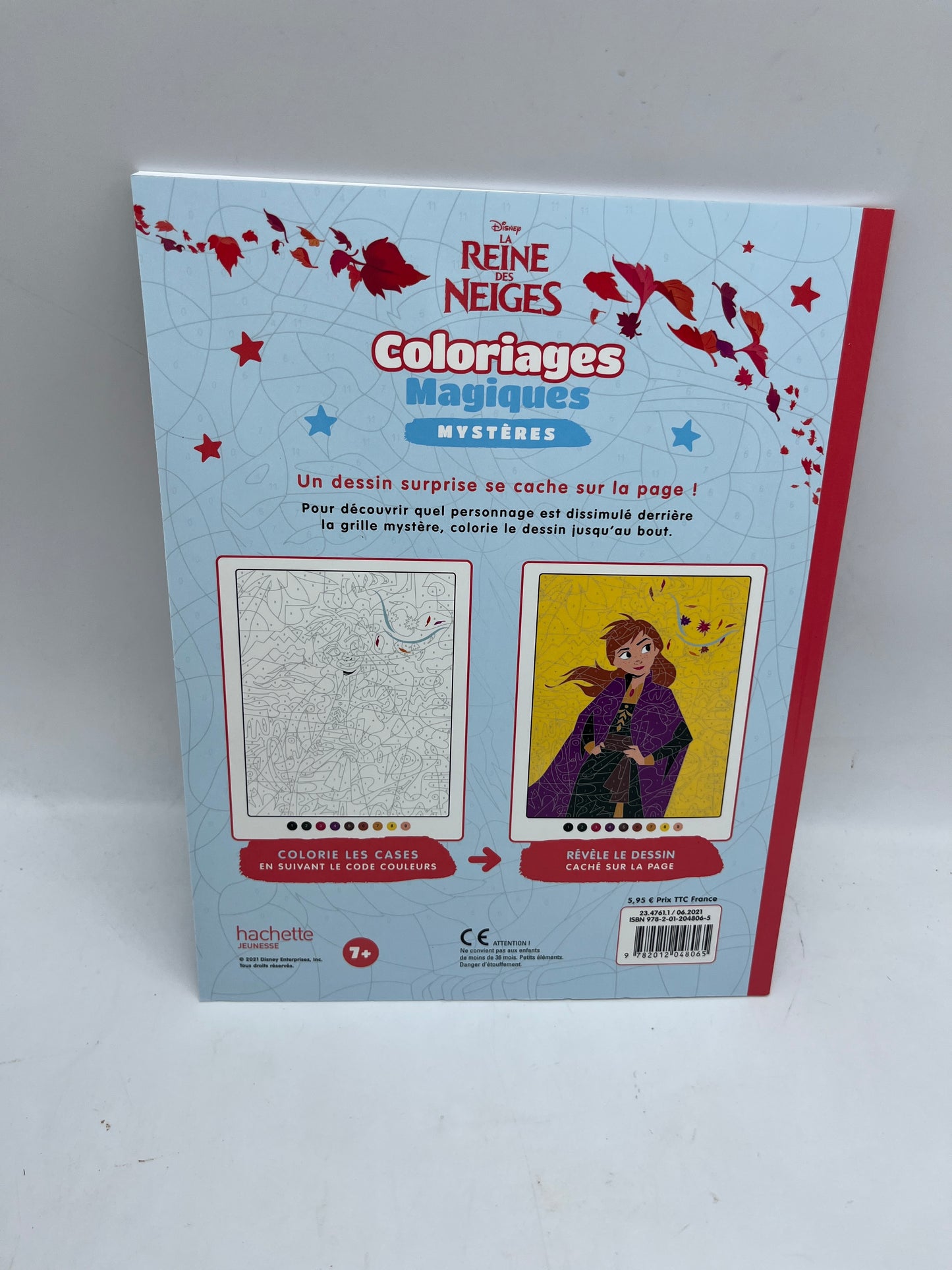 Livre d’activités les ateliers Coloriages magique  à colorier Disney spécial princesses La reine des neiges Modèle cherche et trouve Neuf (Copier)