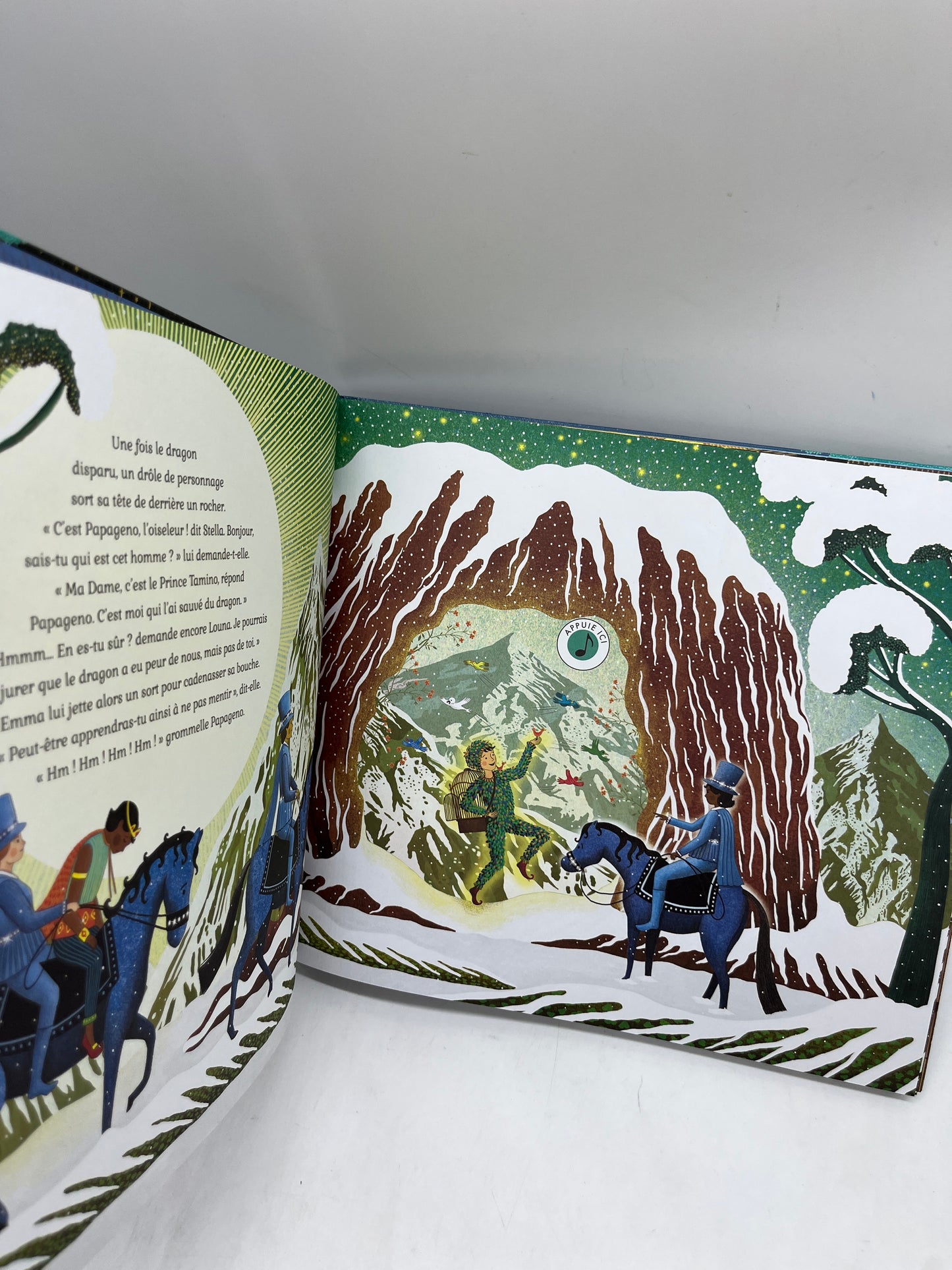 Livre Sonore Musical en avant la flûte enchantée Neuf édition  Kimane Jeunesse