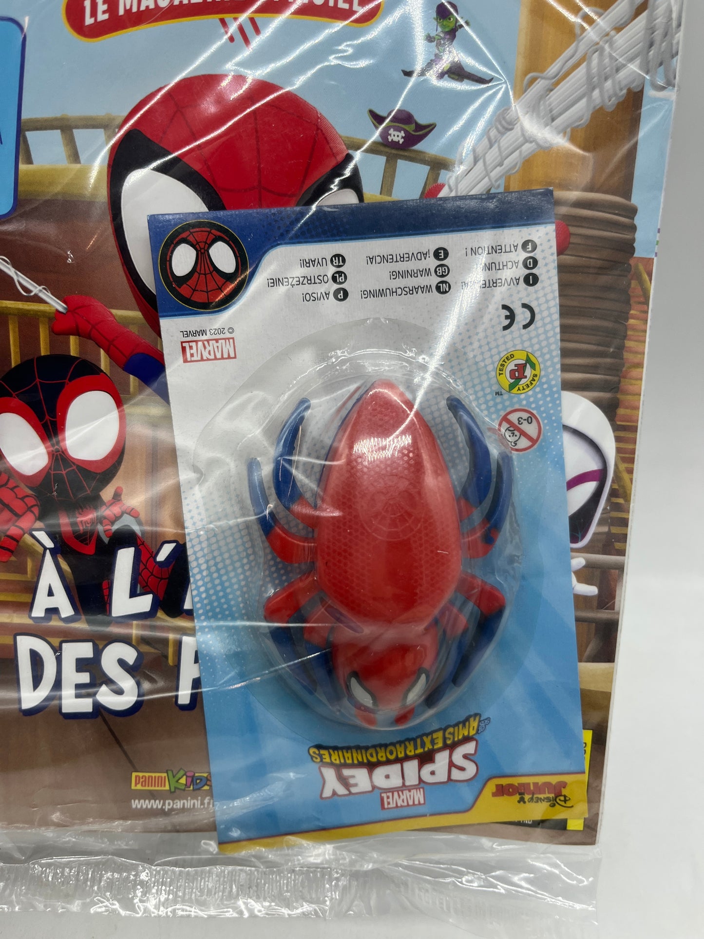 Livre d’activité magazines Disney Spidey avec son araignée Spiderman Marvel Neuf