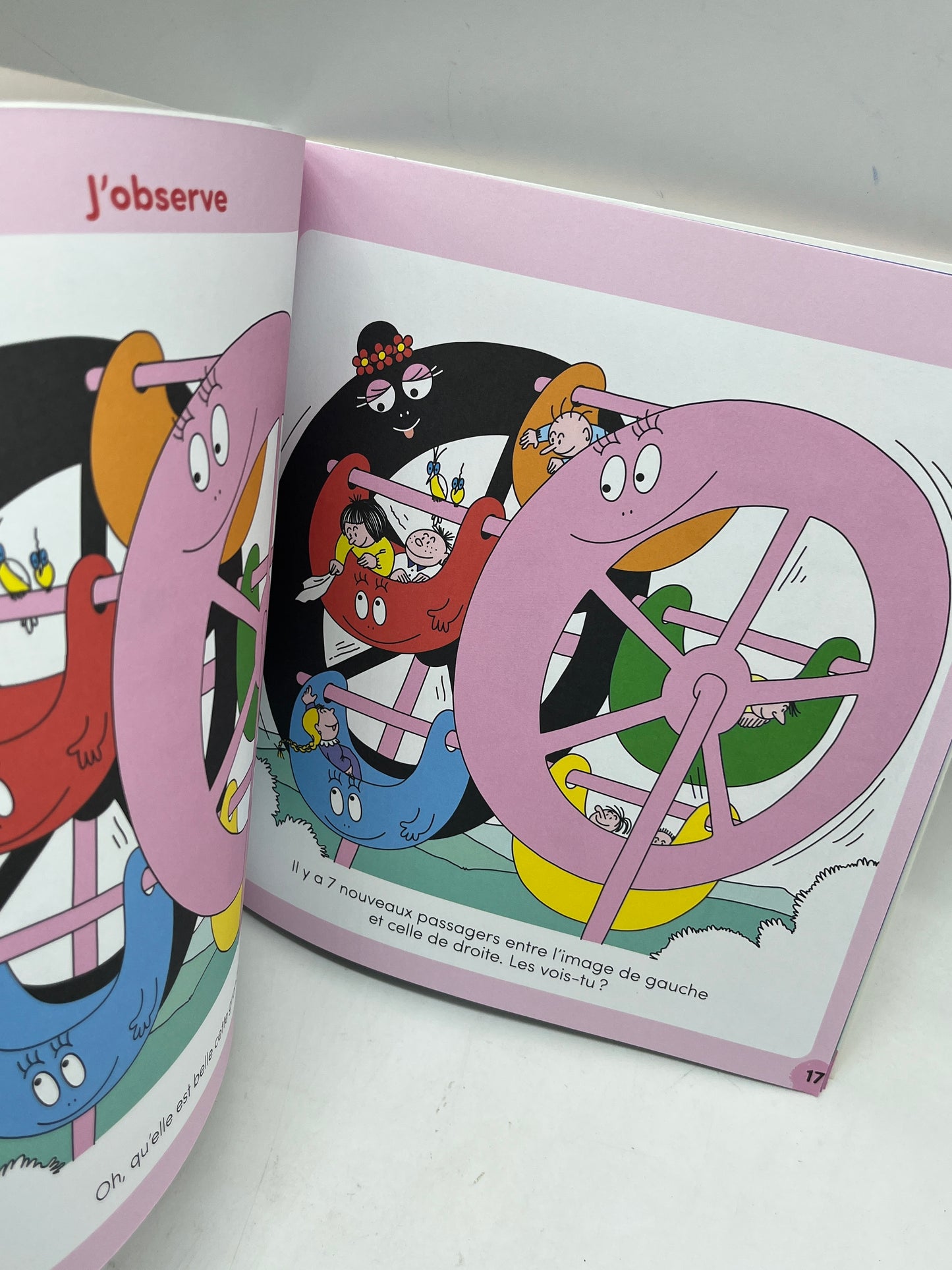 Magazine Livre d’activités souple Barbapapa histoire  avec ces 50 stickers  Été 2023 Neuf !