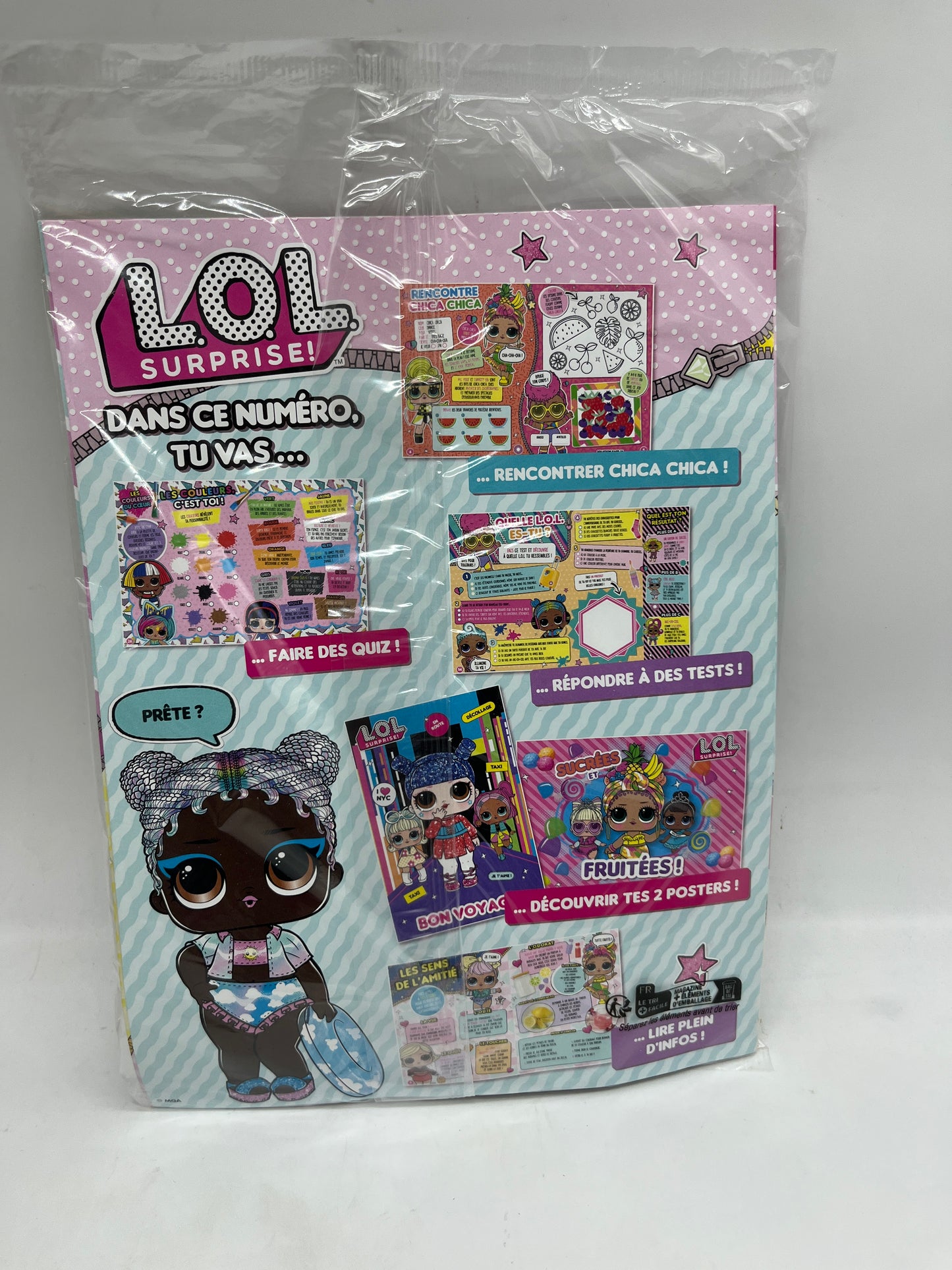 Livre d’activité  Magazine disney LOL surprise numero 9  avec ses cadeaux Neuf