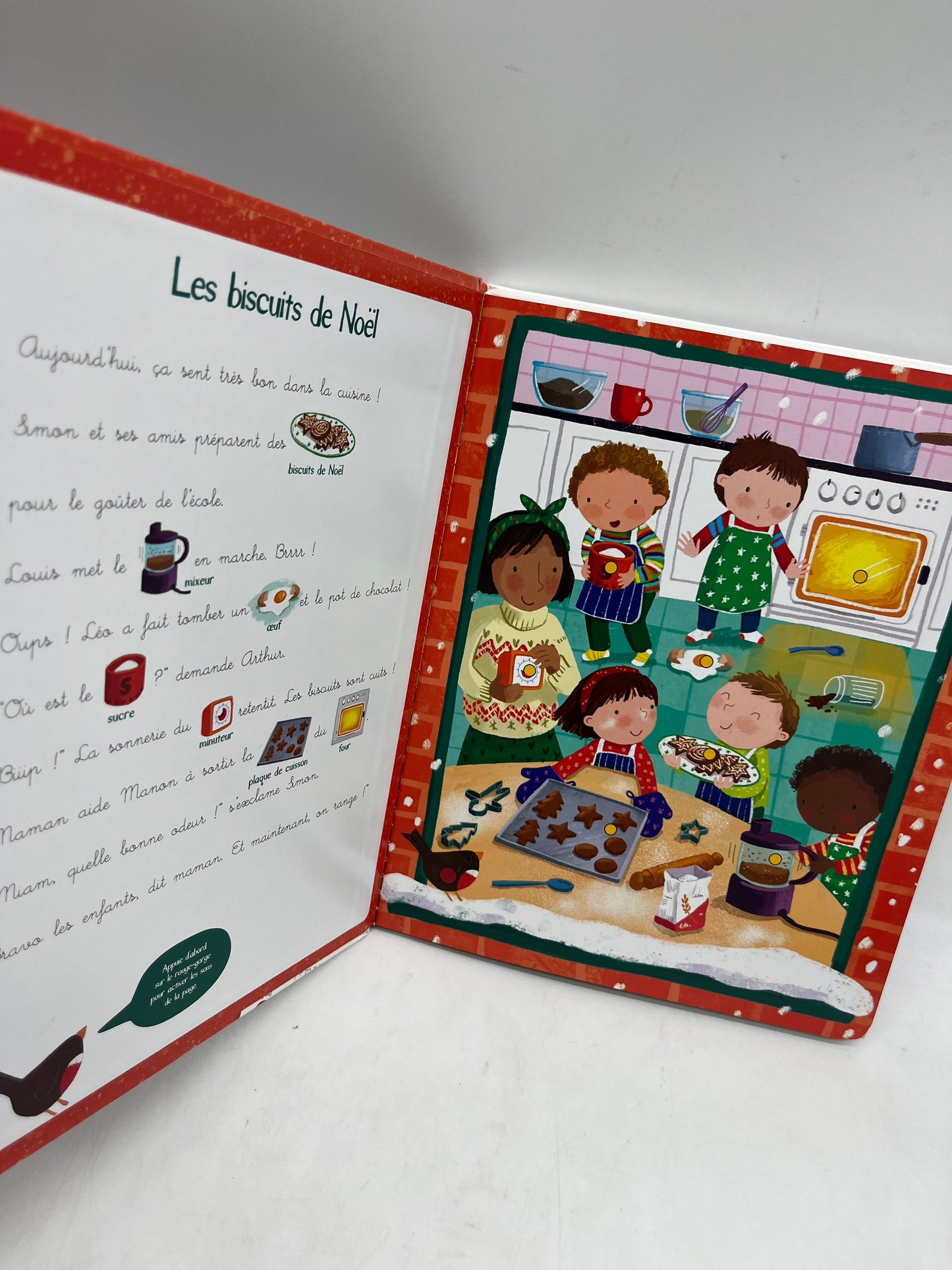 Livre Sonore Mes premières lectures à deux voix Histoire de Noël  Neuf !