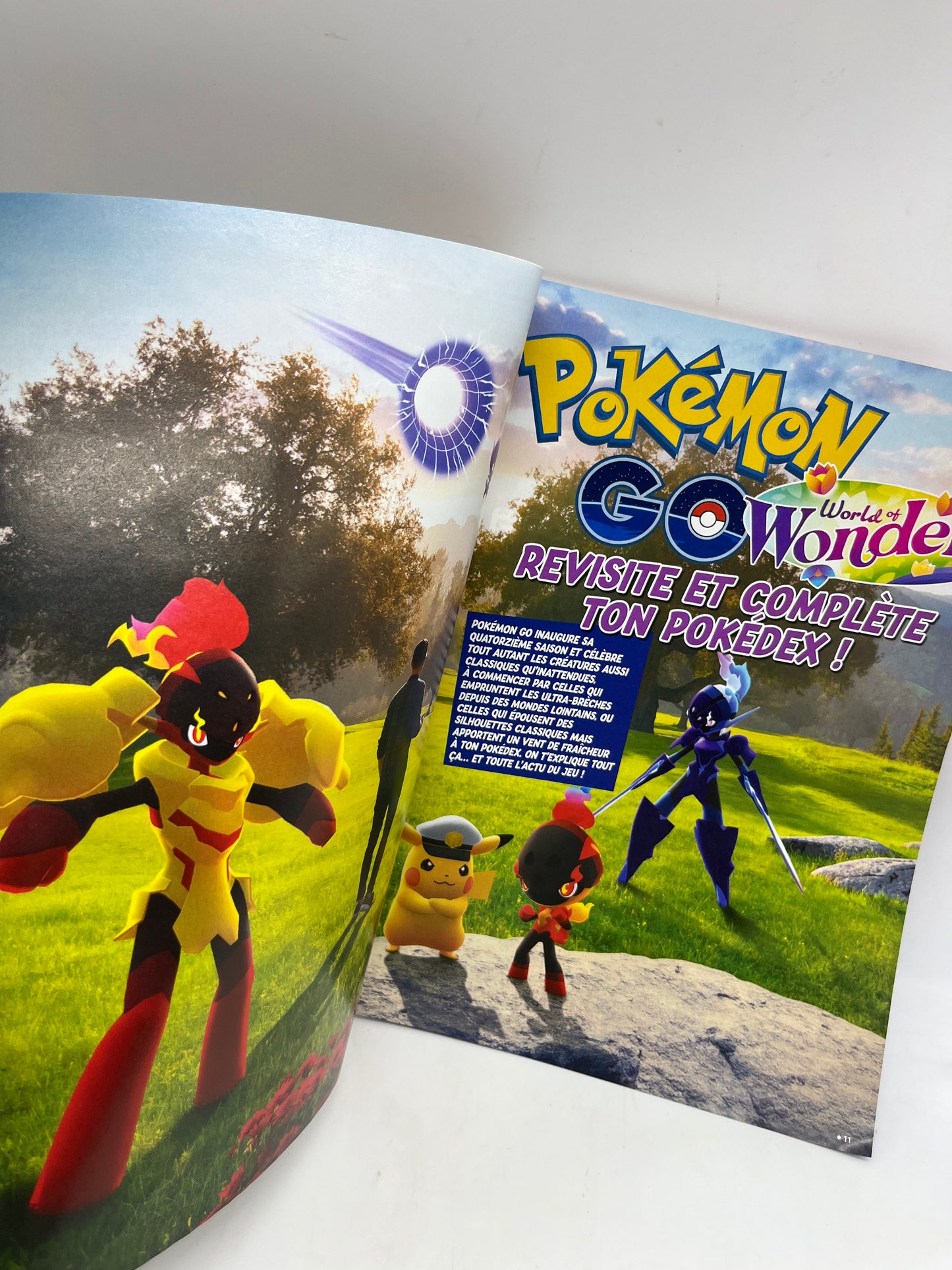 Livre d’activité Magazine 110% Pokémons Fabuleux avec 4 posters XXL neuf