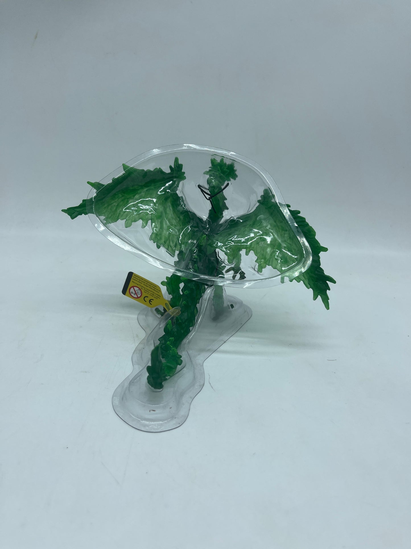 Figurine Plastoy Dragon Vert transparent Neuf avec étiquette