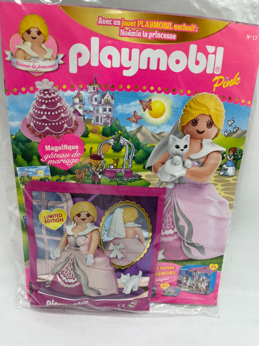 Livre D’activité magazine Playmobil  girls avec sa figurine Noémie la princesse jamais ouvert Neuf