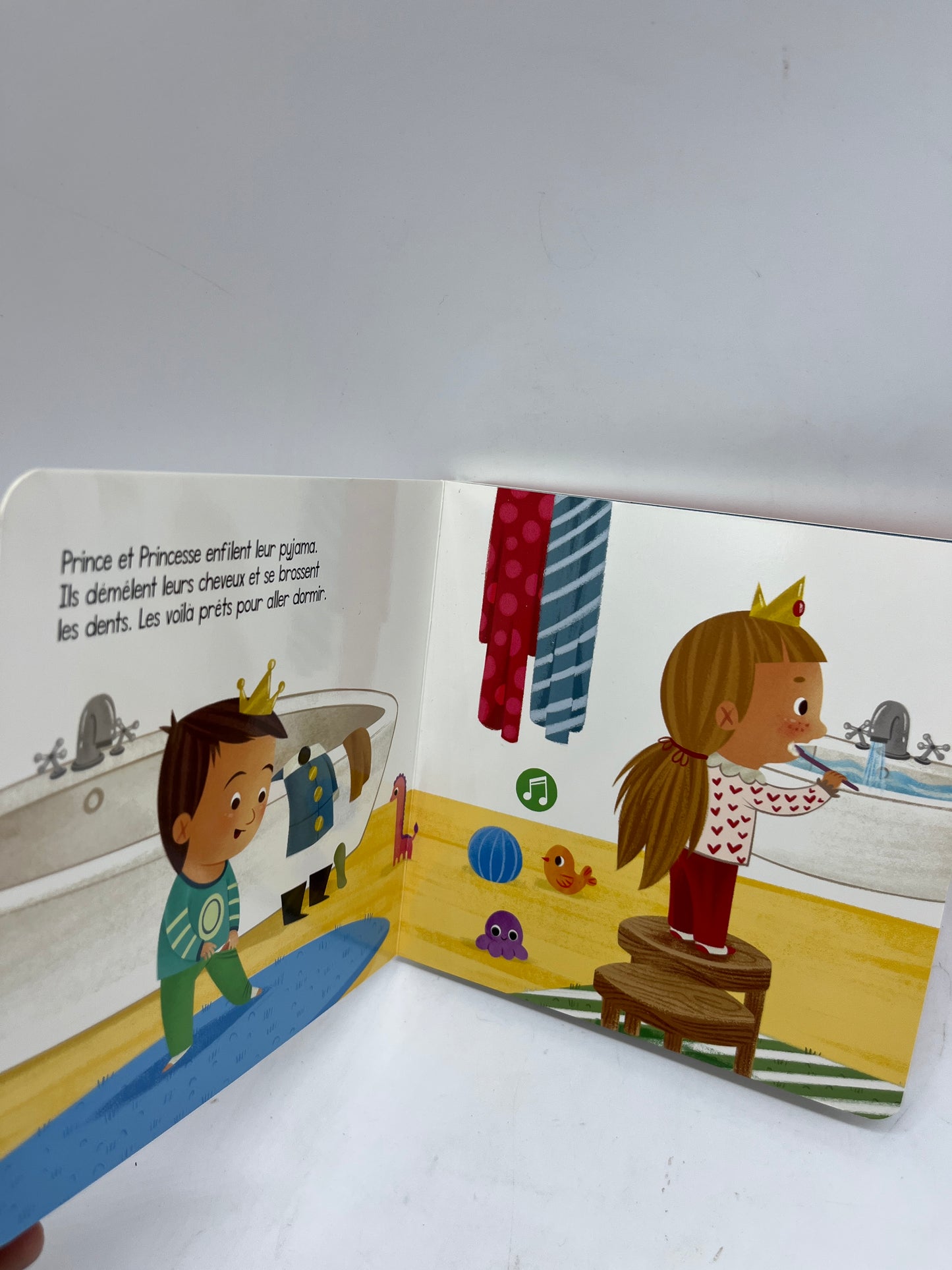 Livre Sonore Mon petit livre sonore Prince et princesse thème Bonne nuit ! Neuf édition Tam tam Jeunesse