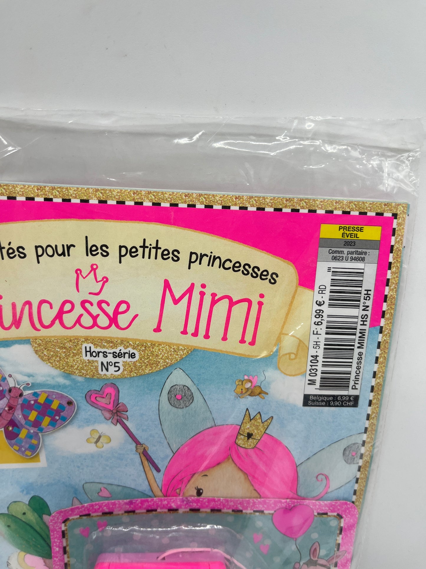 Livre d’activité Princesse MIMI avec son téléphone portable à strass Neuf  prix boutique 5€95