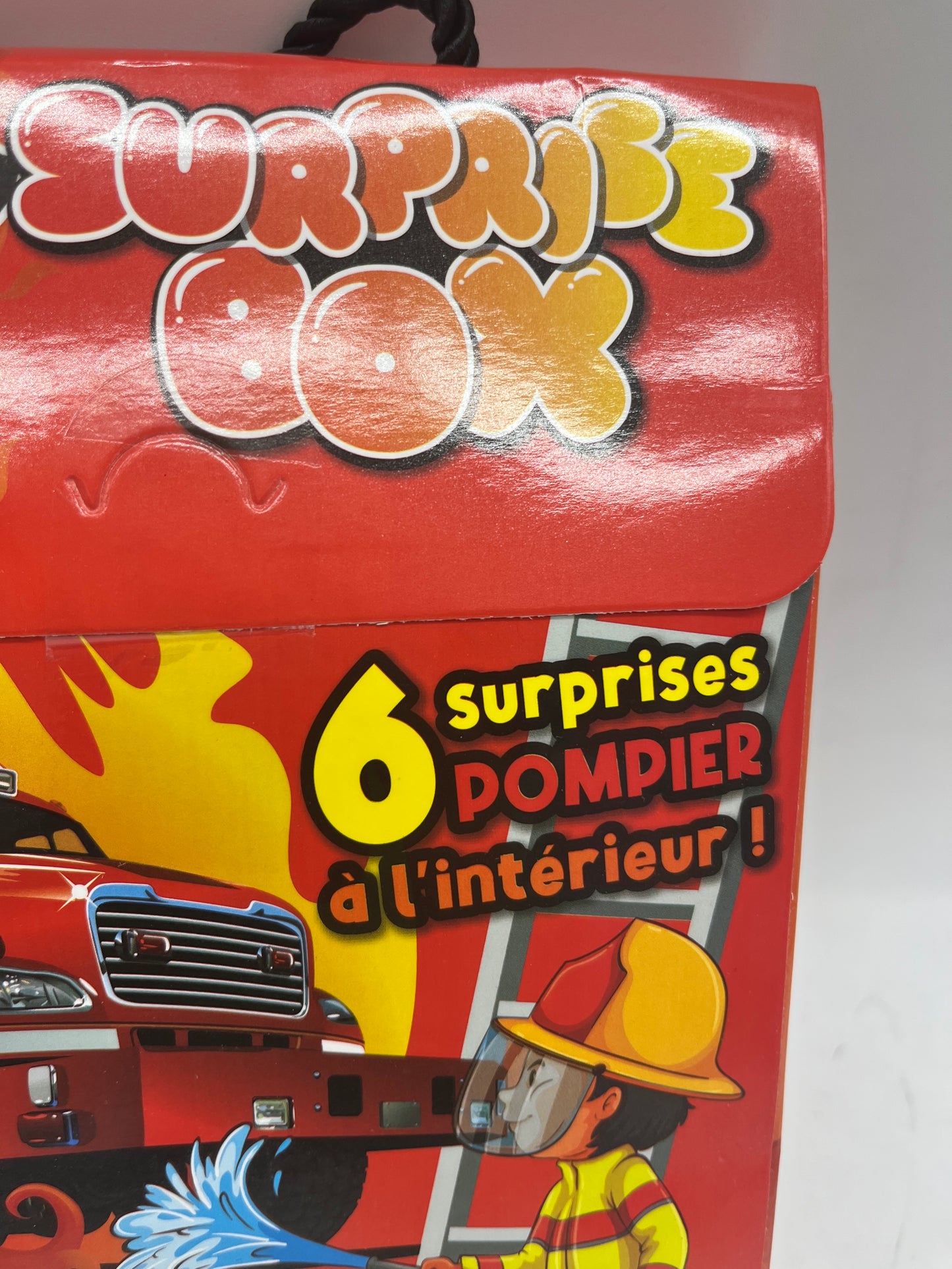Pochette Pack Mystère de 6 Surprises surprise spécial Pompiers contenu surprise Neuf
