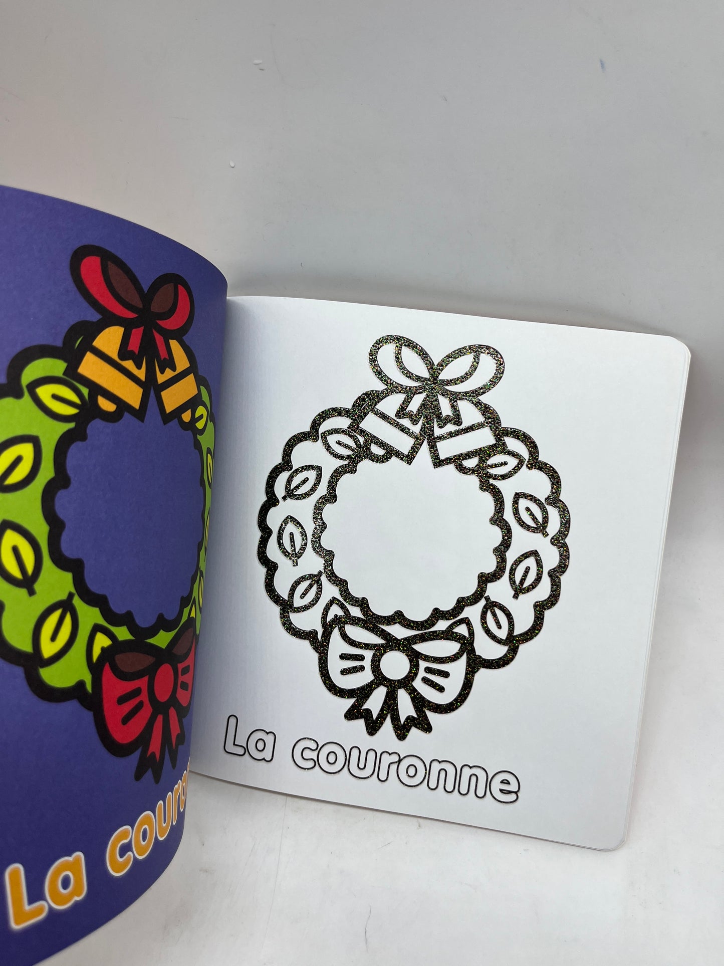 Livre d’activité Mes premiers Coloriages Noël sans déborder Édition Auzou Neuf