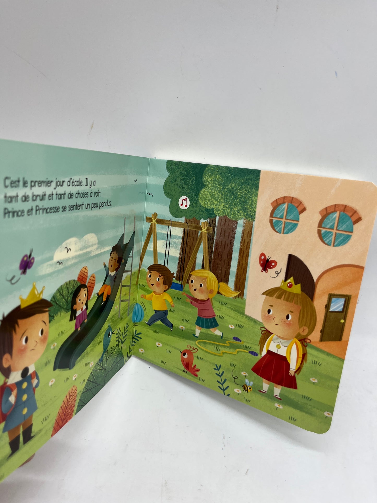 Livre Sonore Mon petit livre sonore Prince et princesse thème à l’école! Neuf édition Tam tam Jeunesse