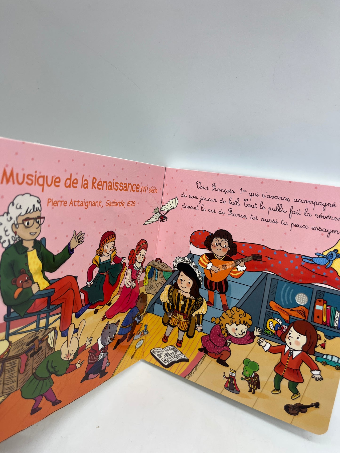 Livre Sonore ma petite histoire de la musique Mes premières musiques à écouter Neuf