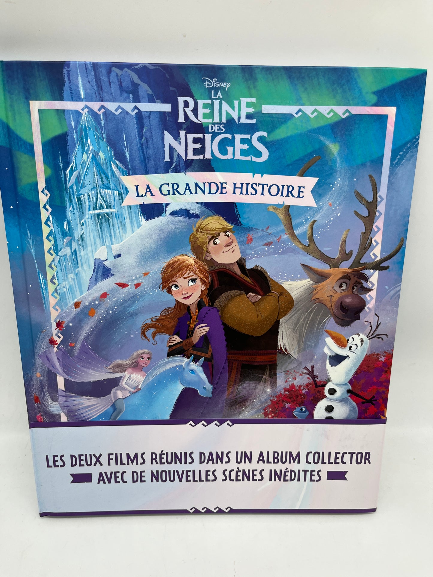 Livre Histoires grand Format Disney Princesse la Reines des neiges  La grande histoire Disney Neuf