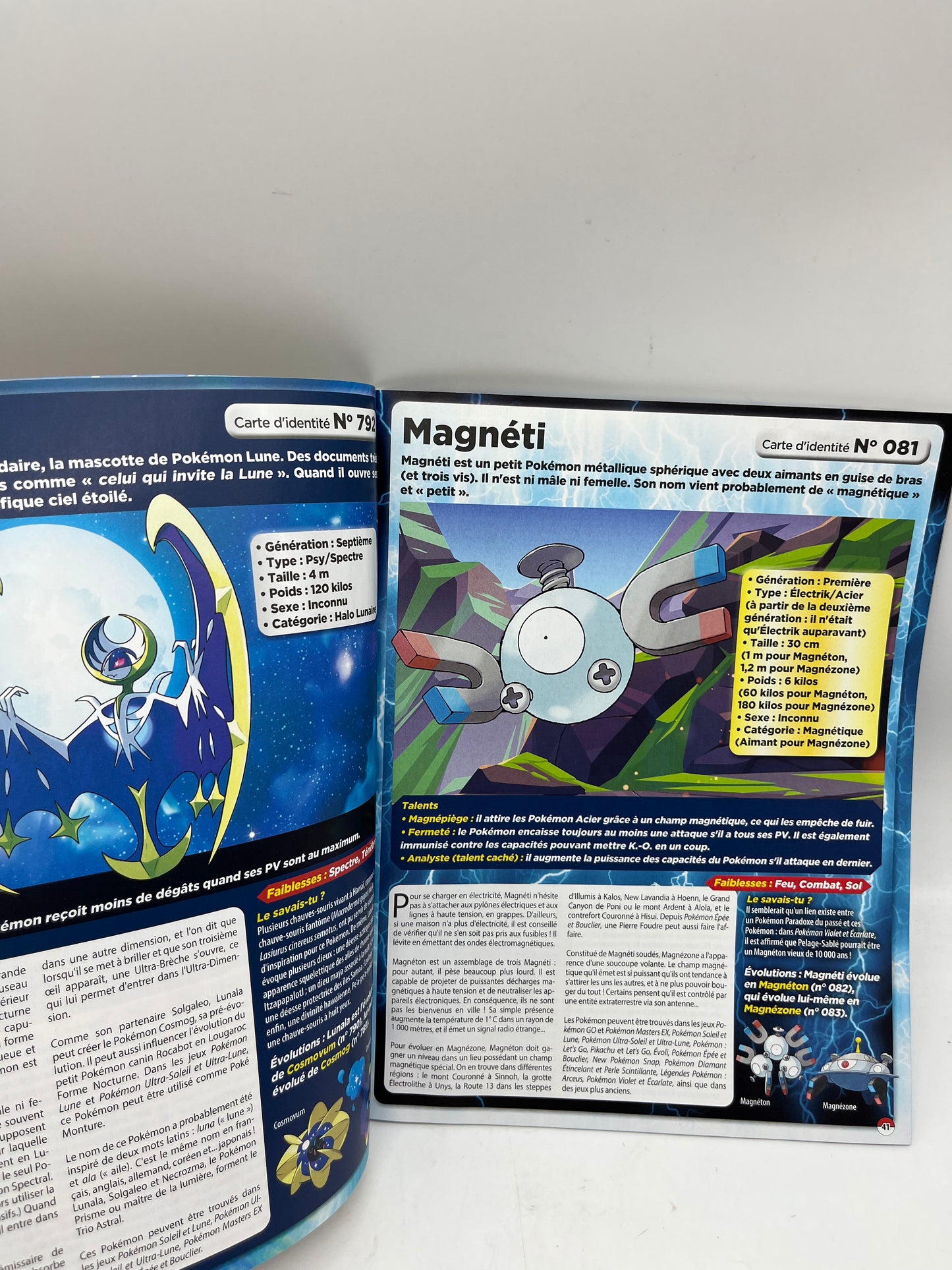 Livre d’activité Magazine Le grand guide Pokémon le guide du dresseur avec + de 80 pokemon Neuf !!