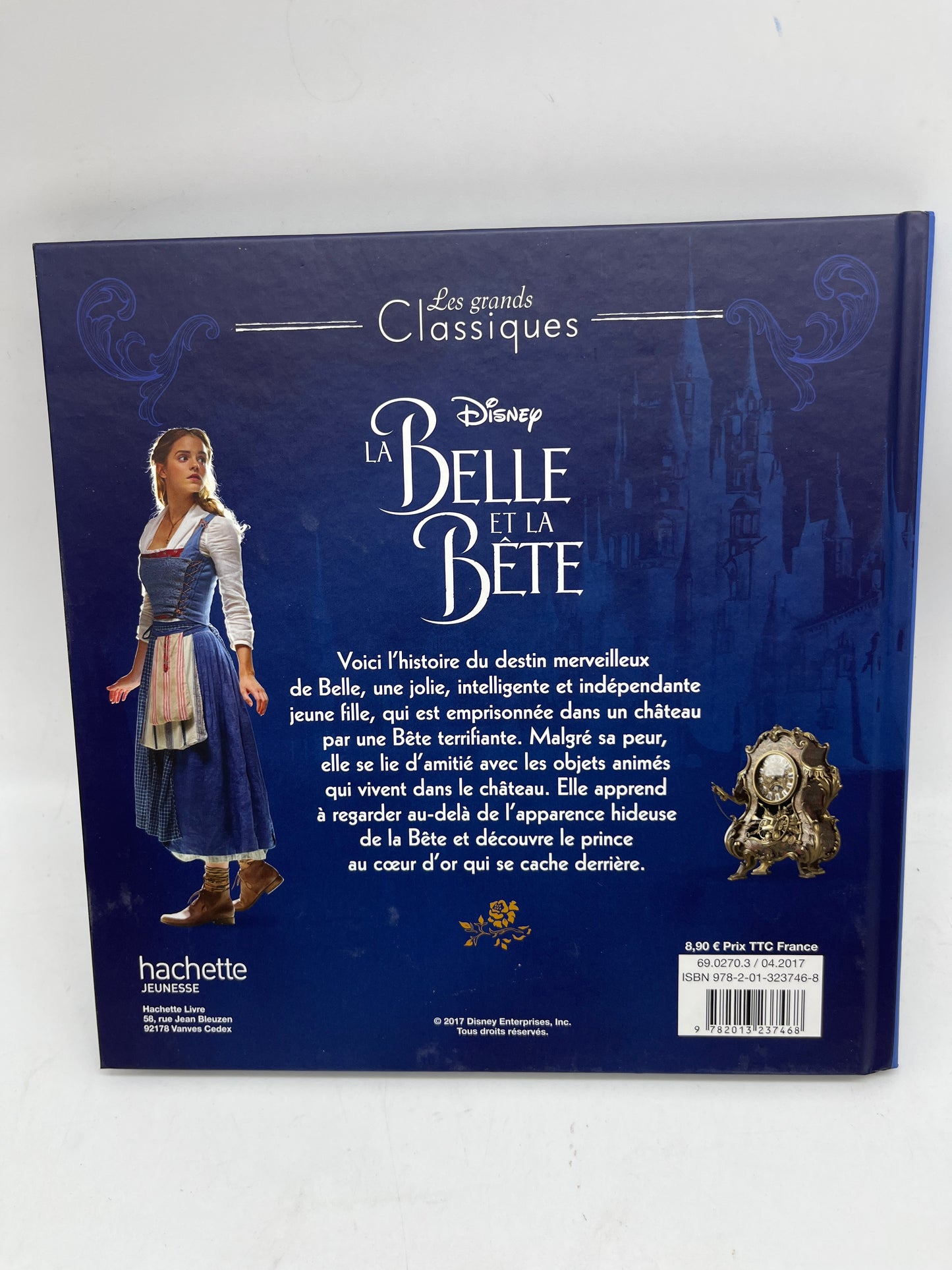 Livre Histoire Collection les grands classique Disney La belle et la bête Disney Neuf
