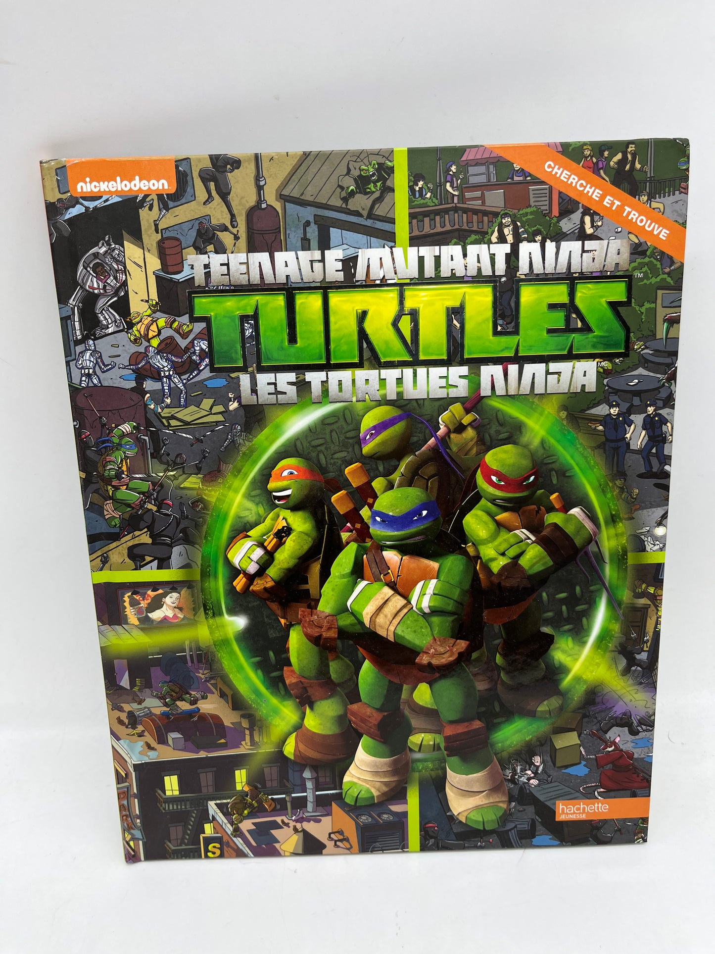 livre Cherche et trouve  Les tortues Ninja teenages mutan ninja turtles Neuf