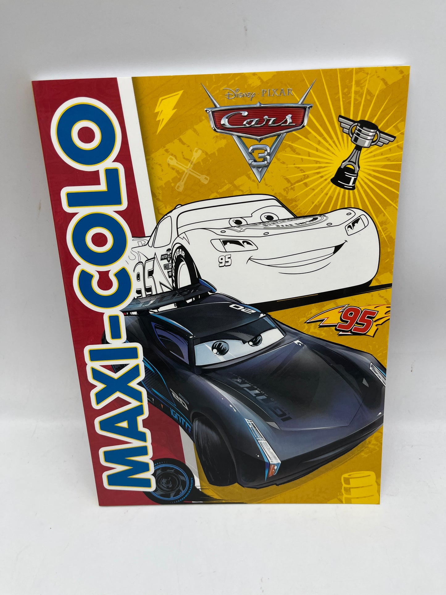 Livre d’activités Coloriages Maxi colo Disney Spécial Cars 3 voitures véhicules Neuf